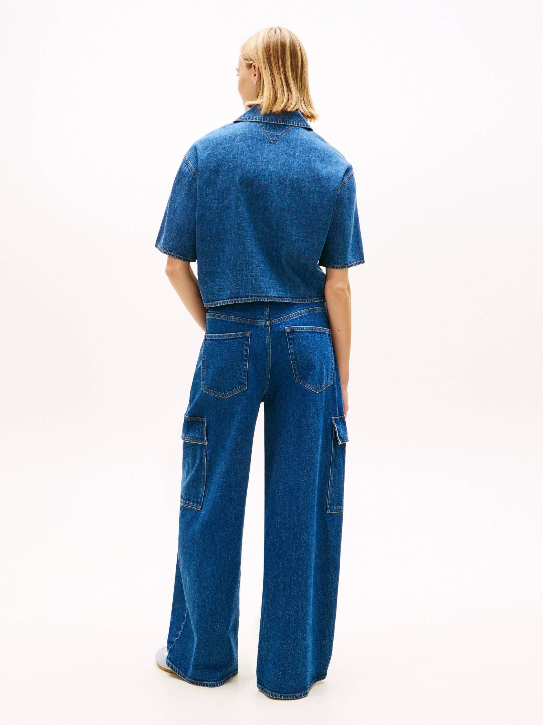Tommy Jeans De blugi cămașă Chambray | Loose fit