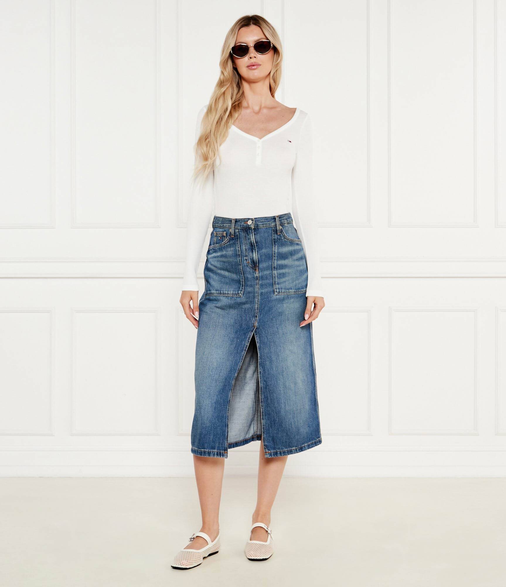 Tommy Jeans De blugi fustă Claire