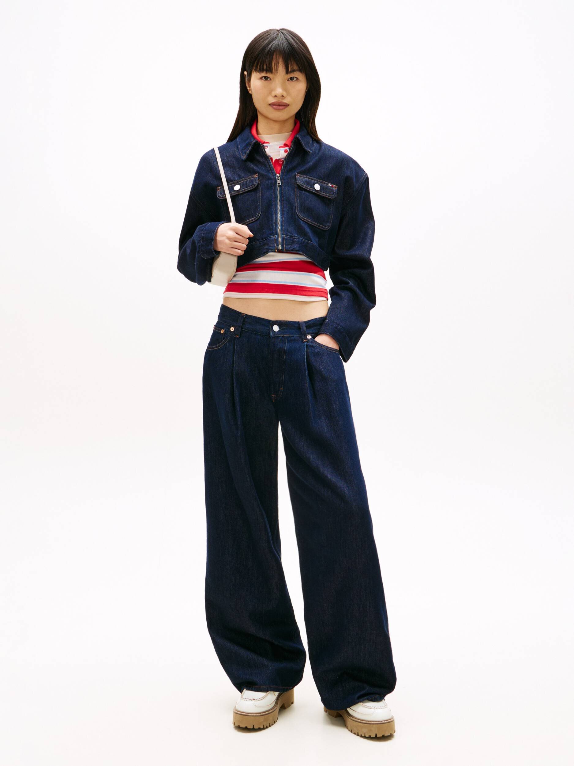 Tommy Jeans De blugi geacă BJ4054 | Cropped Fit