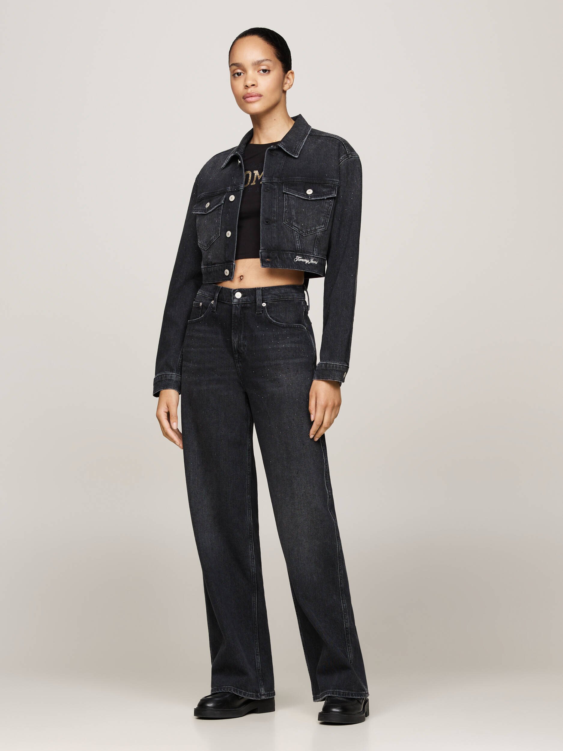 Tommy Jeans De blugi geacă | Cropped Fit
