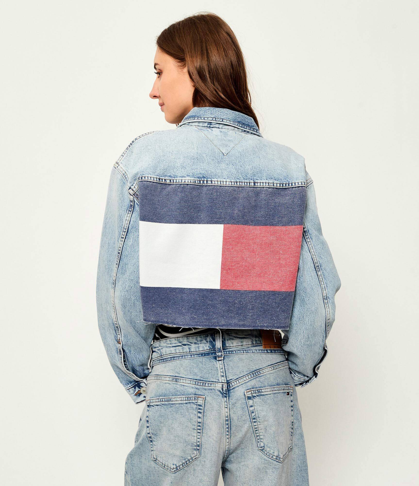 Tommy Jeans De blugi geacă | Cropped Fit