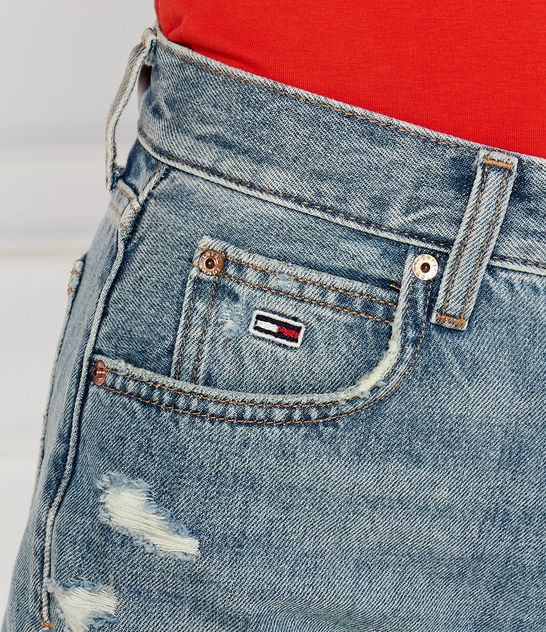 Tommy Jeans De blugi pantaloni scurți | Slim Fit