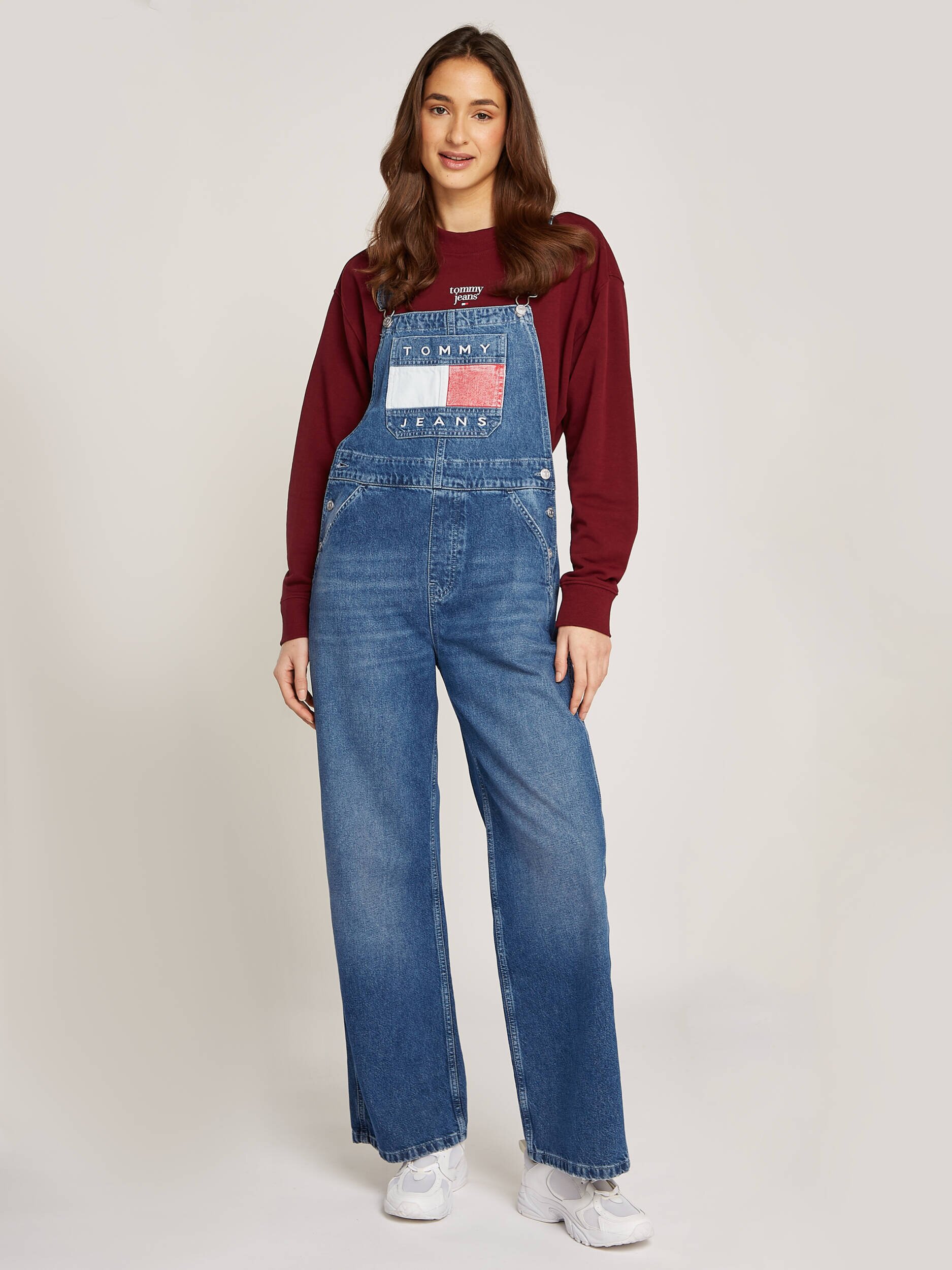 Tommy Jeans De blugi salopetă | Regular Fit
