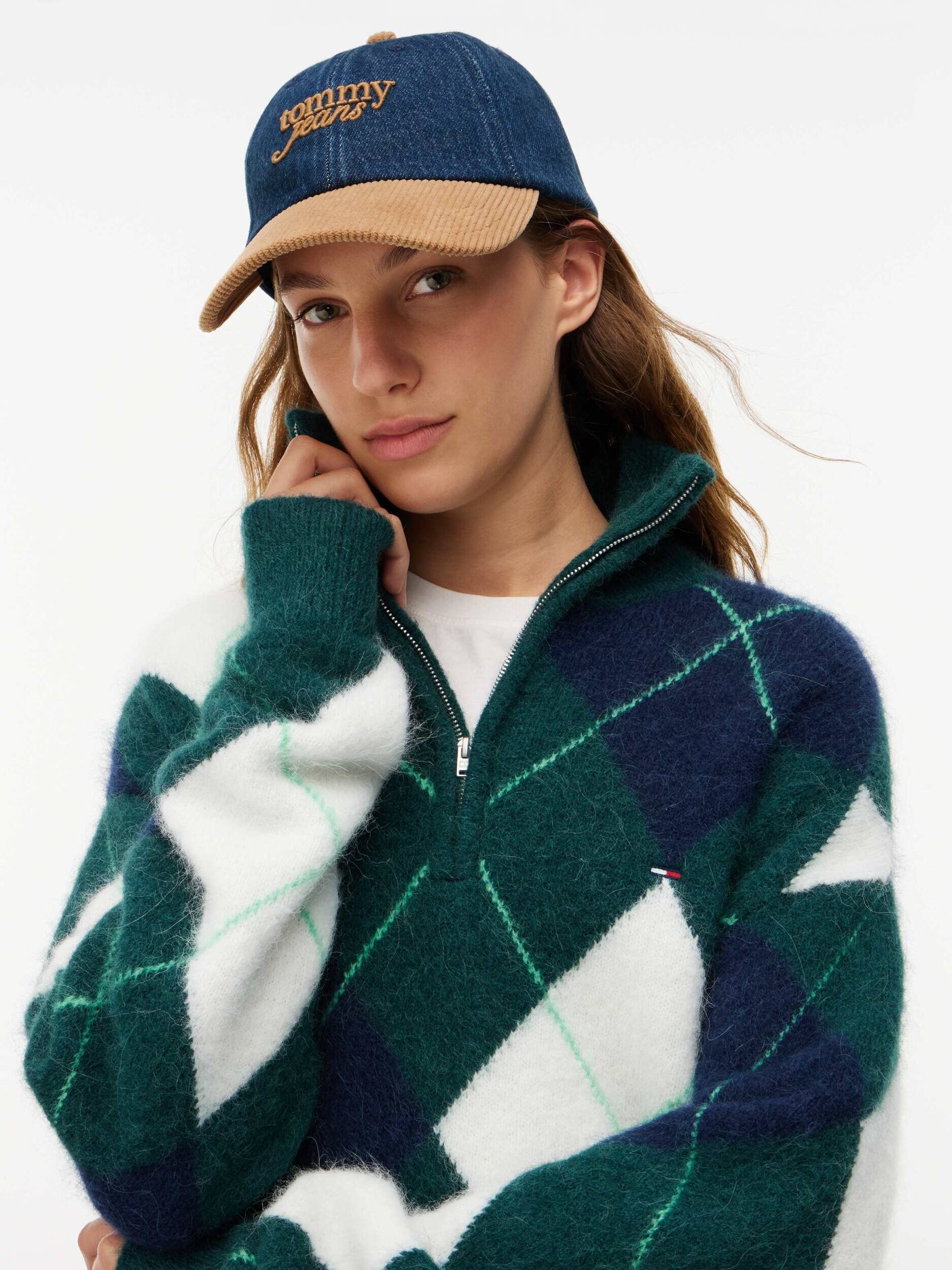 Tommy Jeans De blugi șapcă baseball Script | catifea reiată