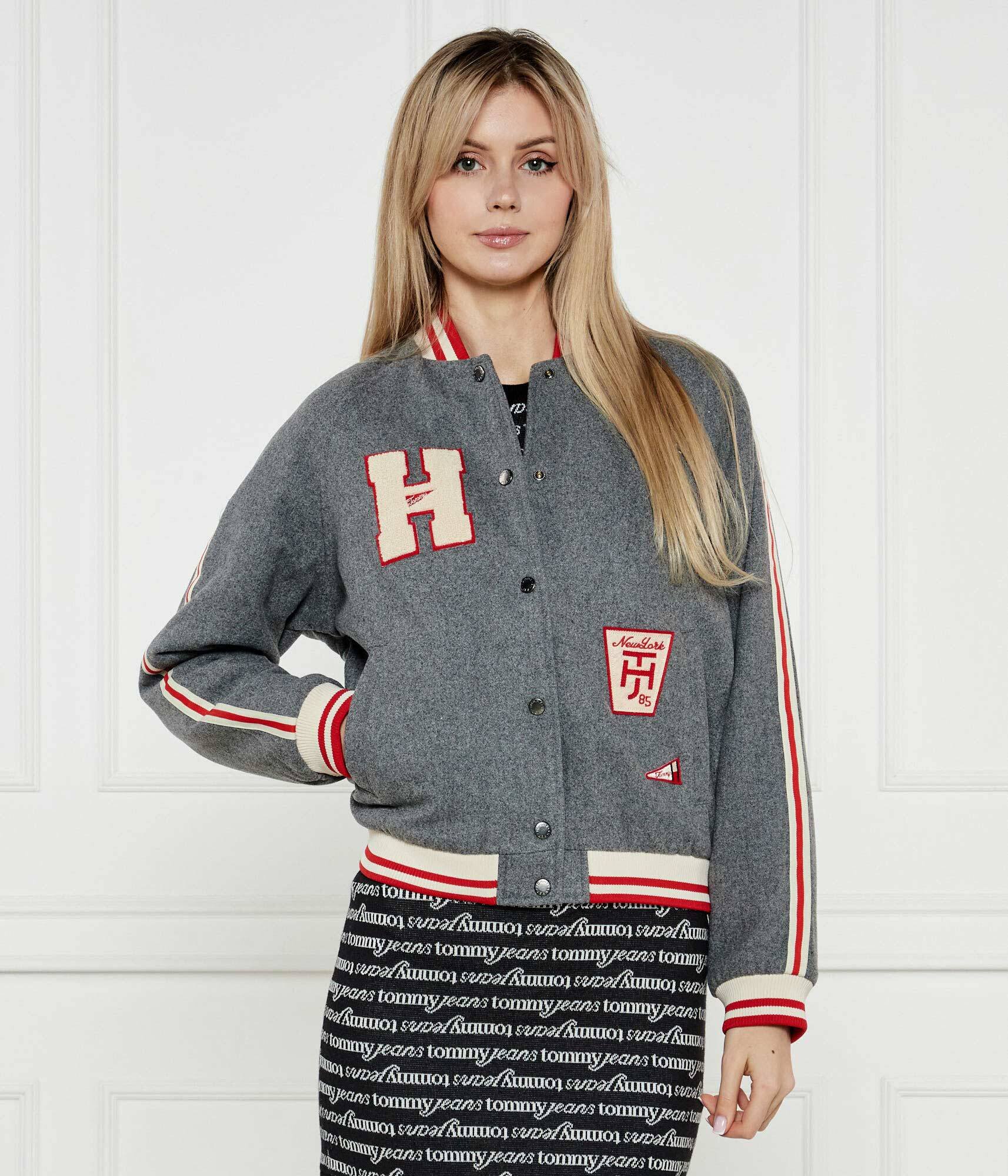 Tommy Jeans De lână geacă bomber | Regular Fit