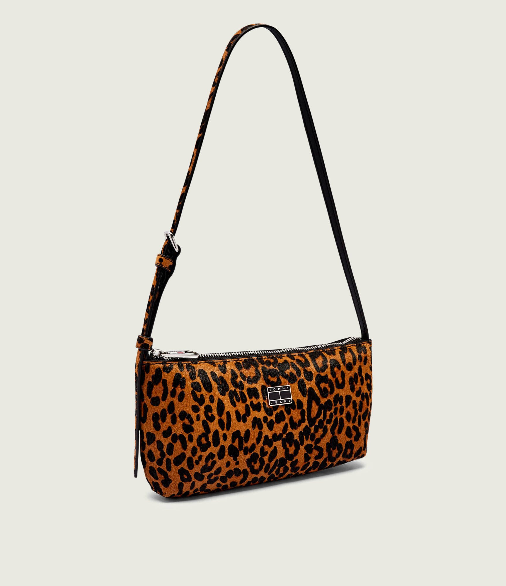 Tommy Jeans De piele geantă pe umăr Leopard