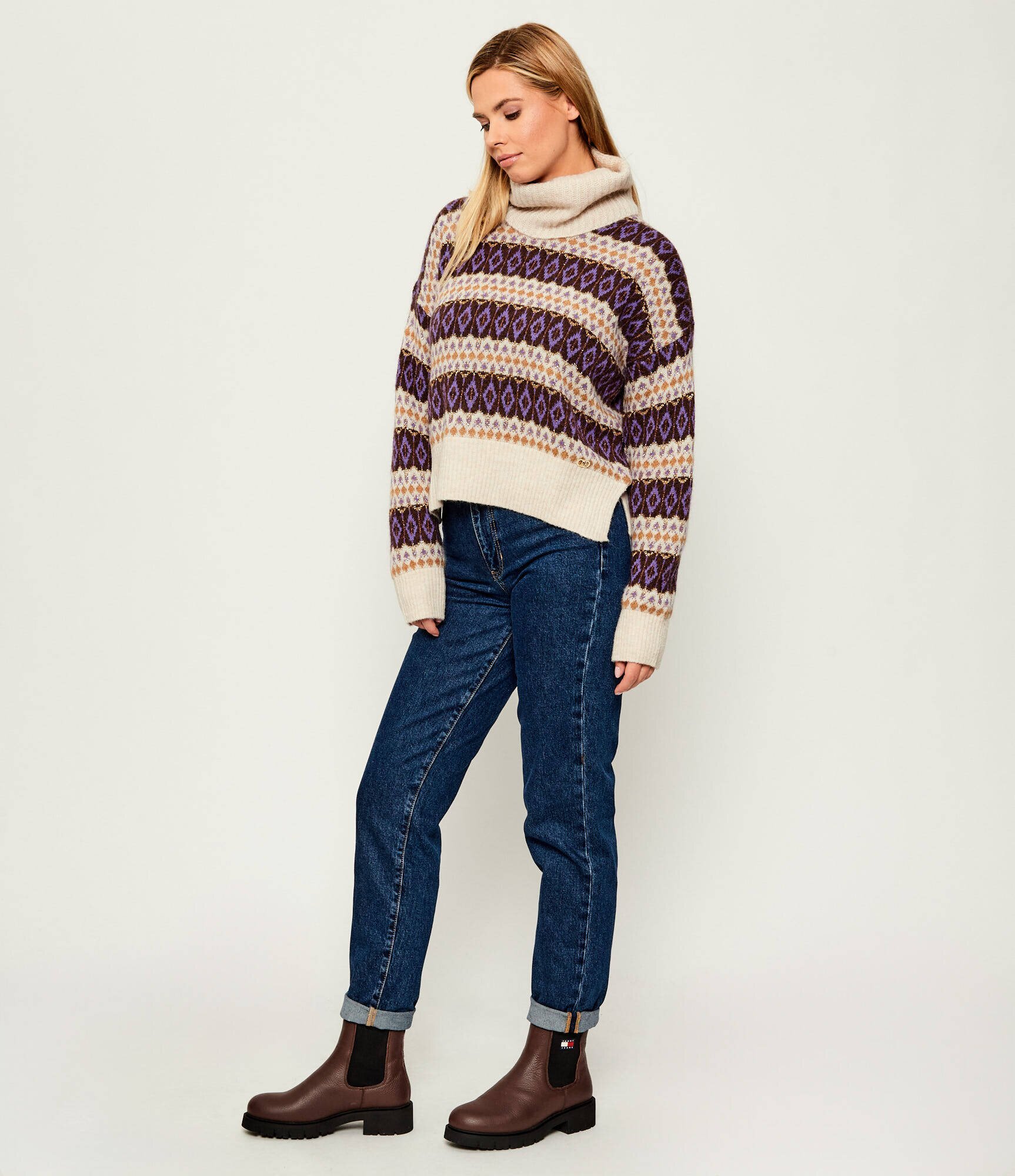 Tommy Jeans De piele ghete chelsea