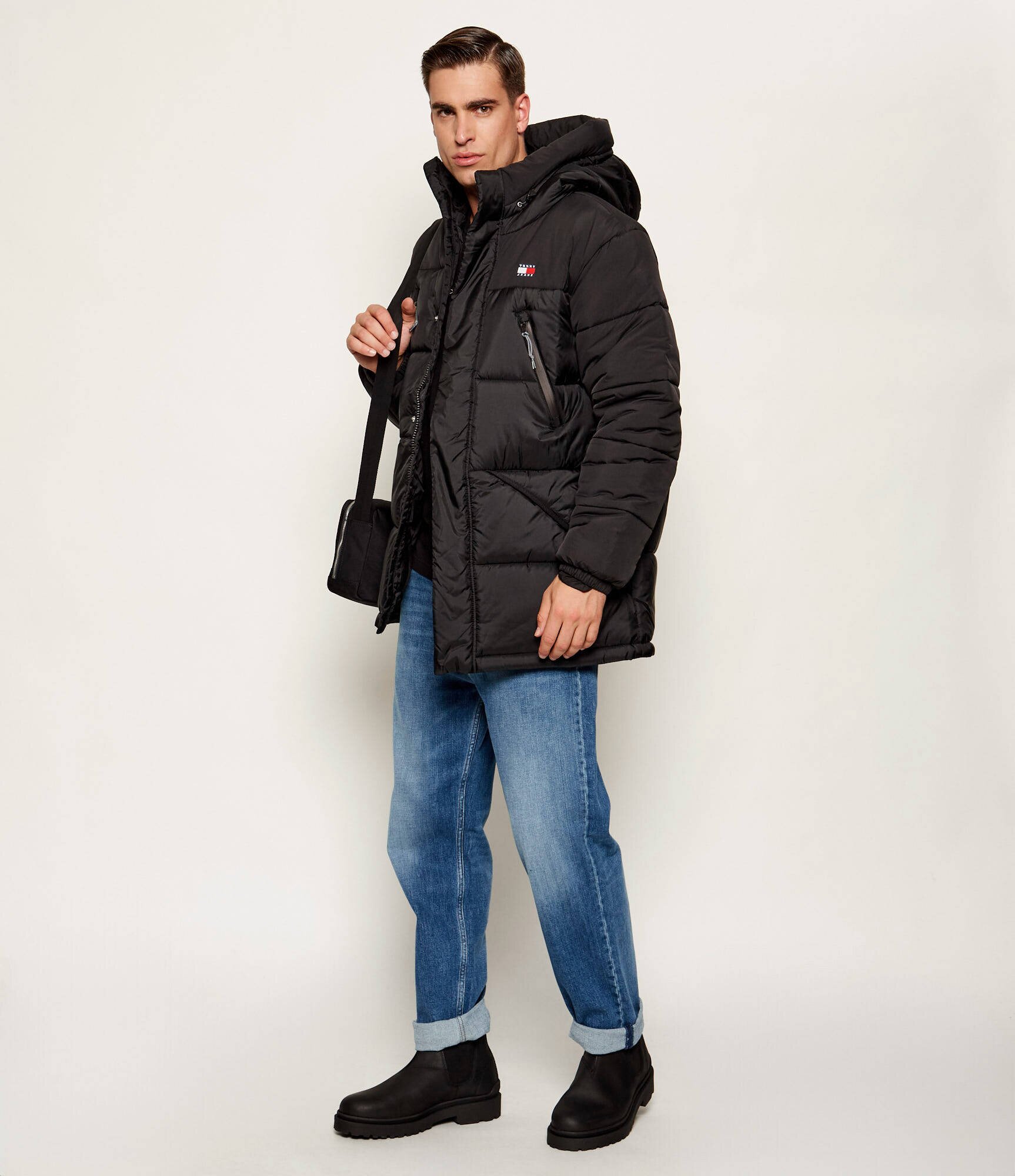 Tommy Jeans De piele ghete chelsea CHELSEA