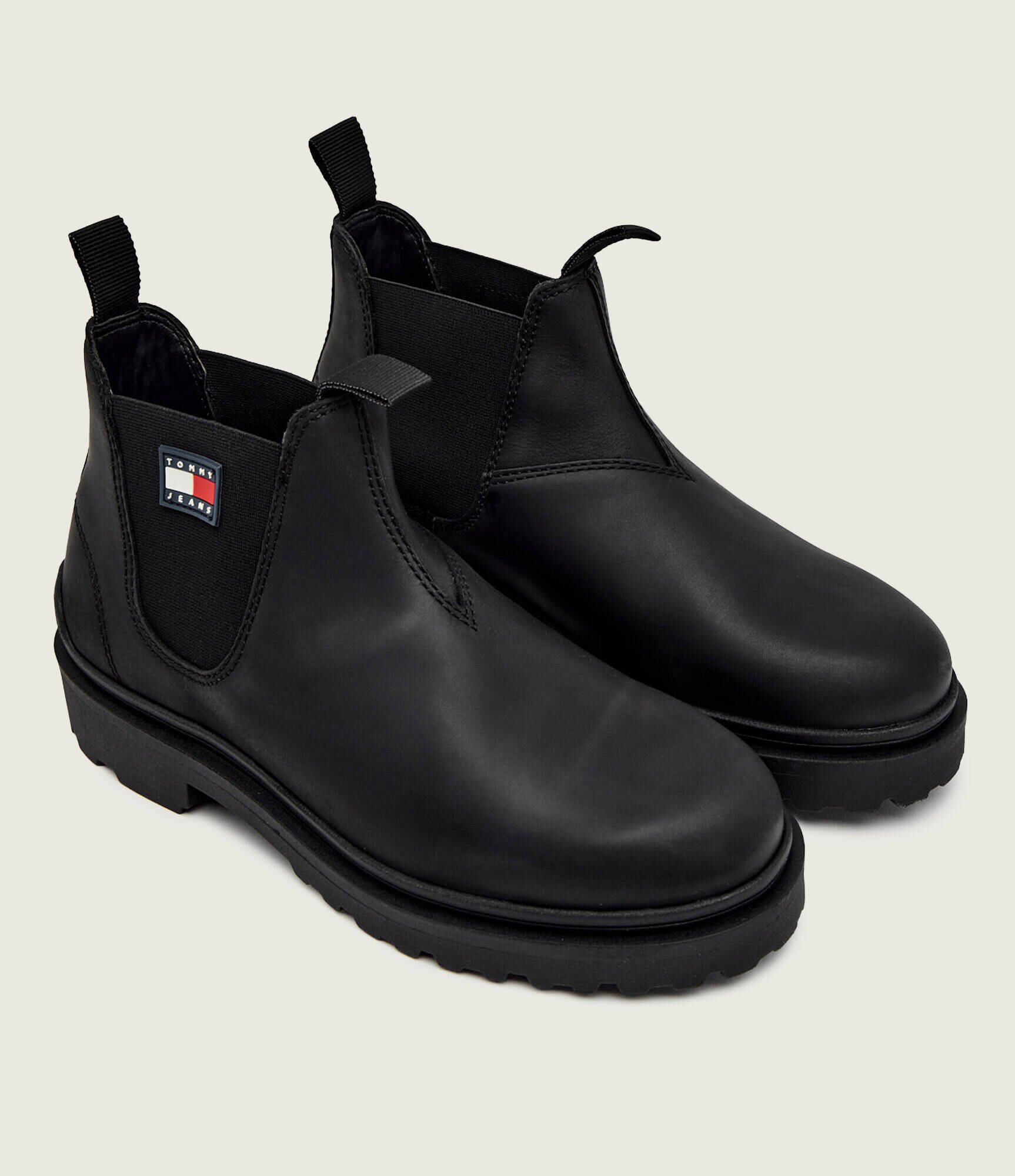 Tommy Jeans De piele ghete chelsea CHELSEA