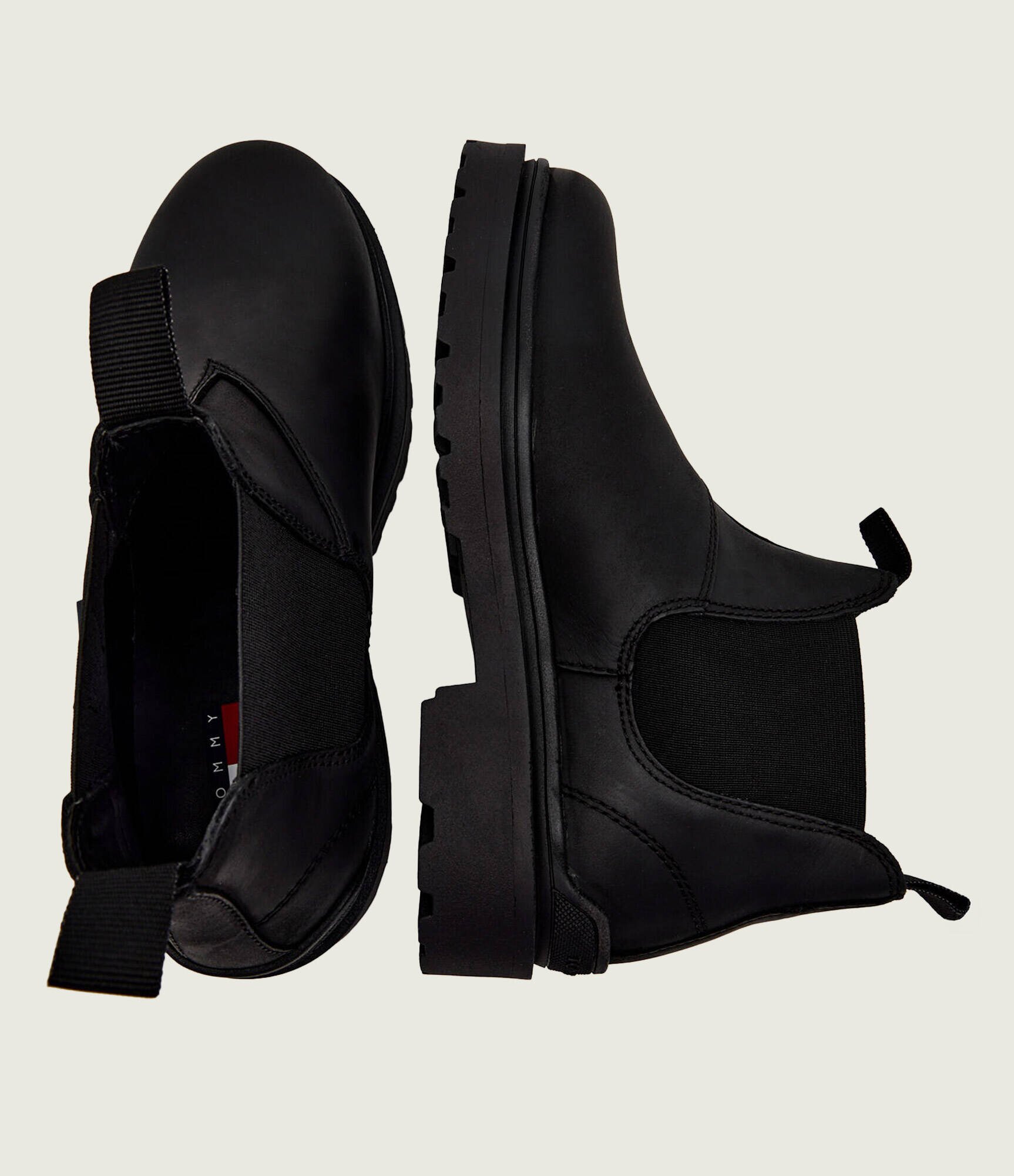 Tommy Jeans De piele ghete chelsea CHELSEA