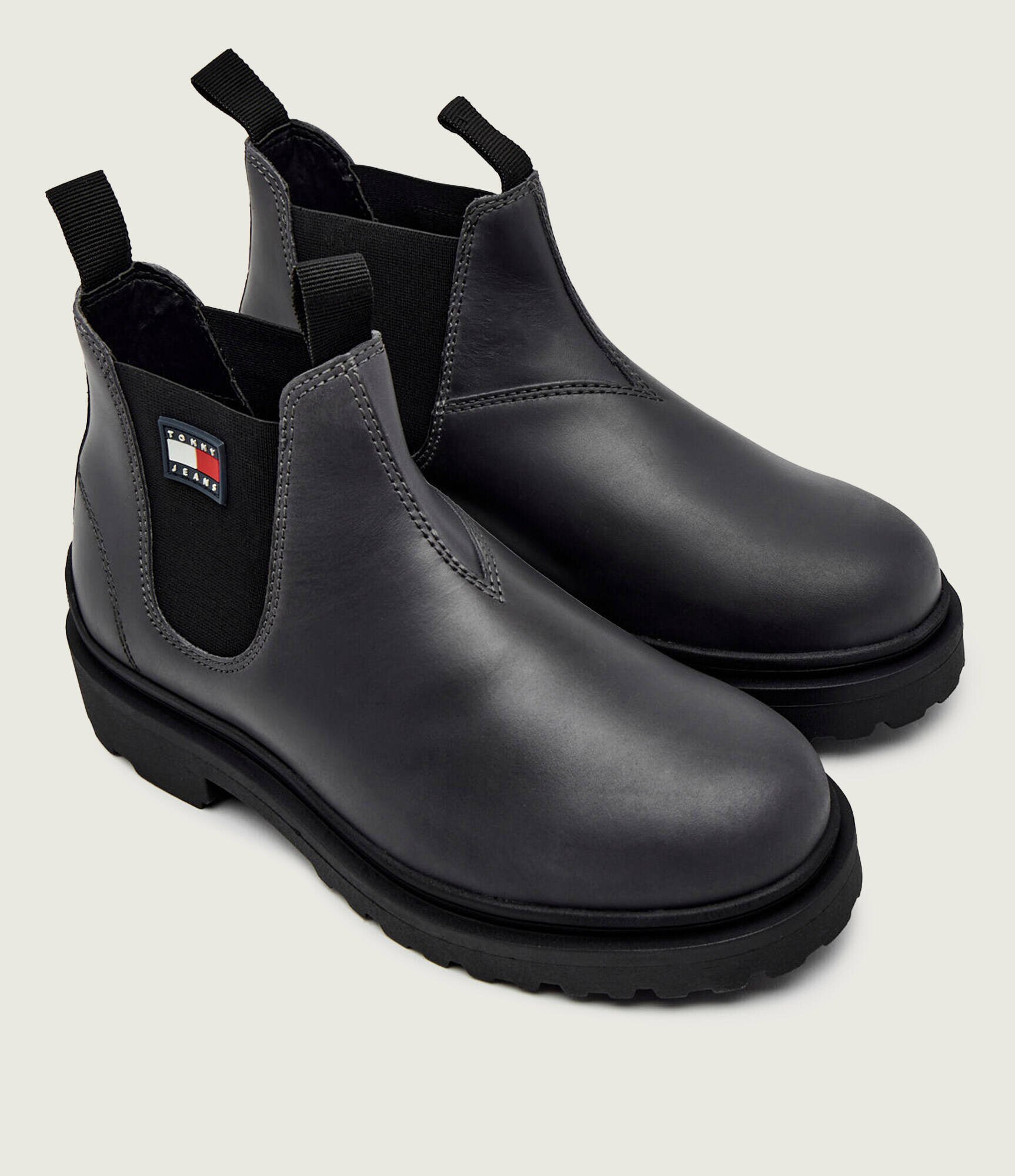 Tommy Jeans De piele ghete chelsea CHELSEA
