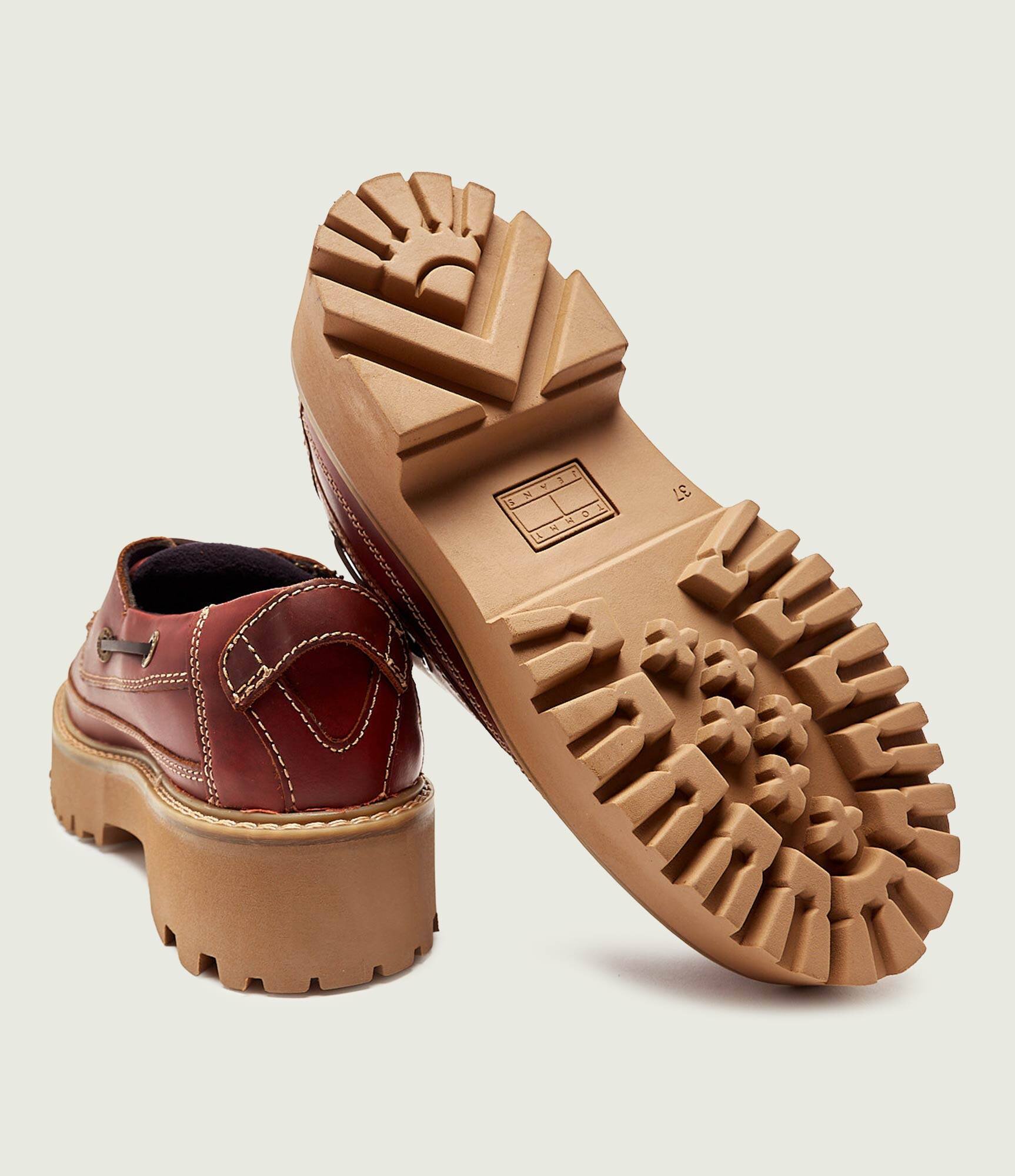Tommy Jeans De piele pantofi loafer ARCHIVE '01