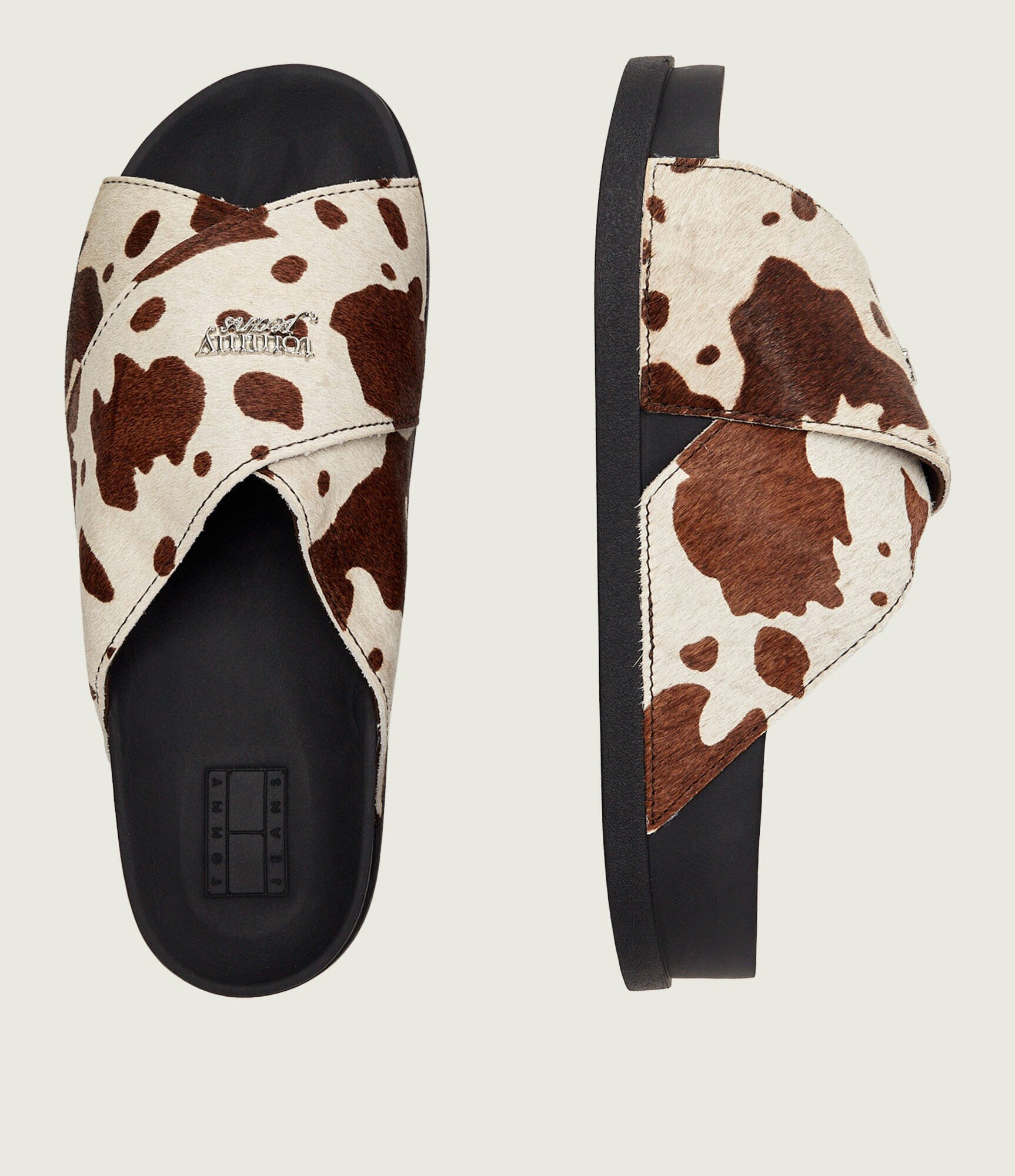 Tommy Jeans De piele șlapi