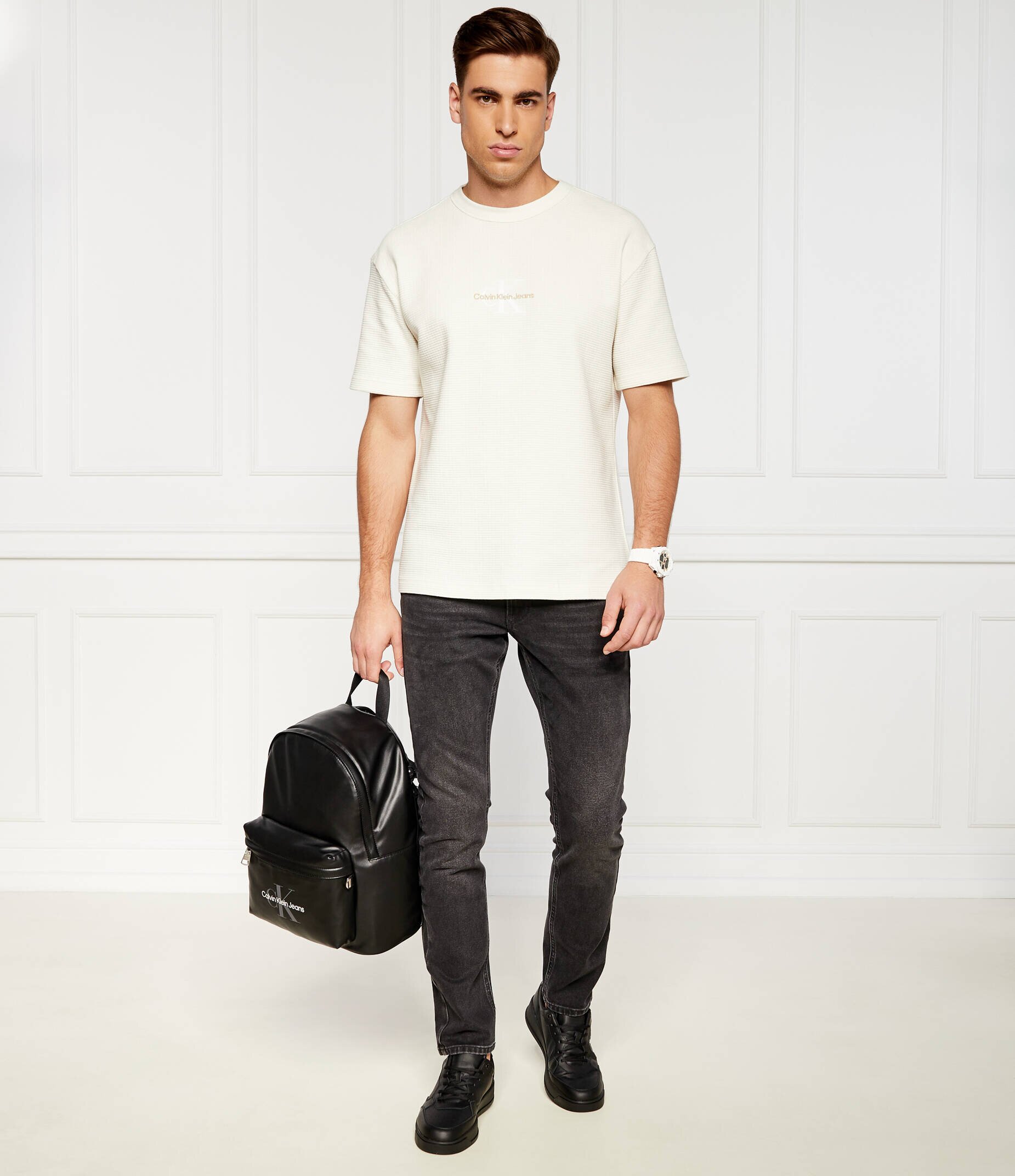 Tommy Jeans De piele sneakers RETRO