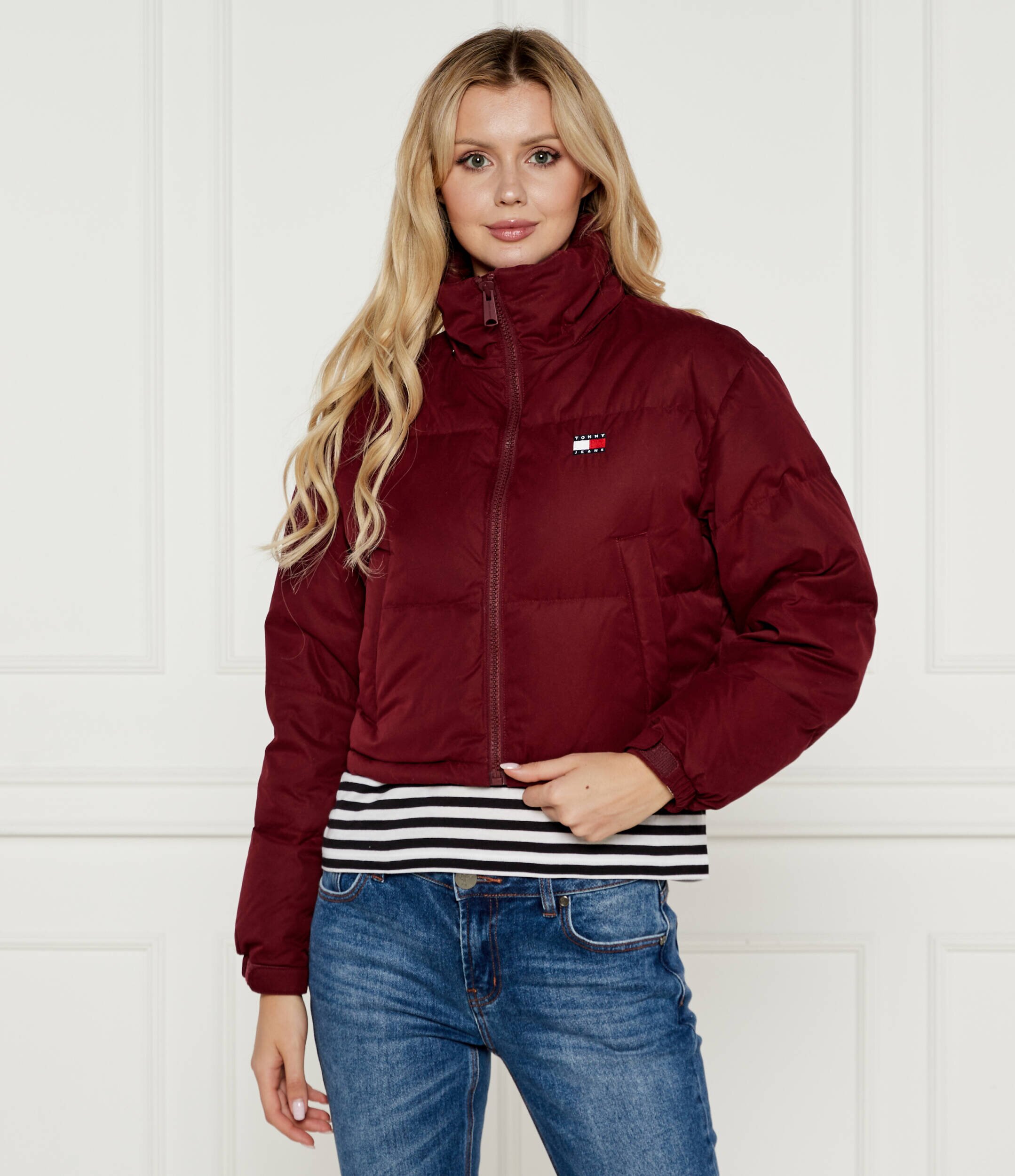 Tommy Jeans De puf geacă ALASKA | Cropped Fit