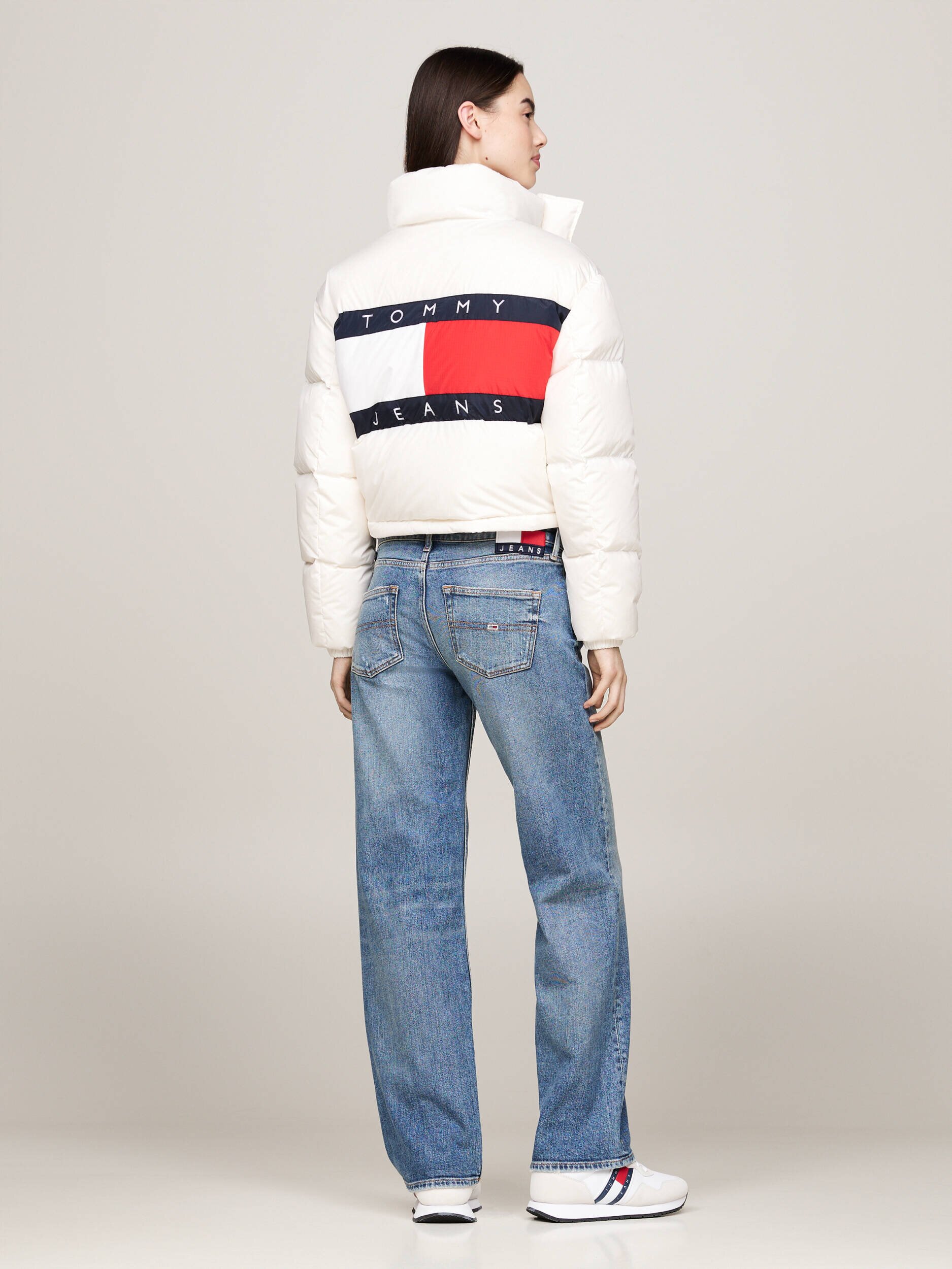 Tommy Jeans De puf geacă | Cropped Fit