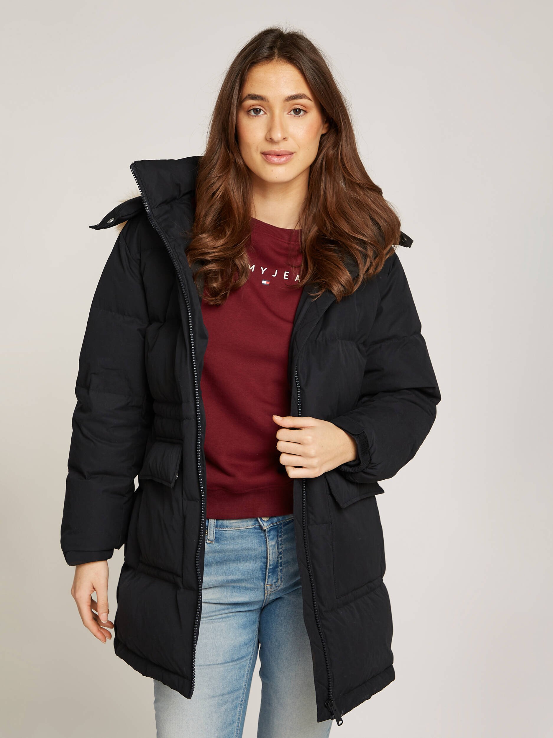 Tommy Jeans De puf geacă | Regular Fit
