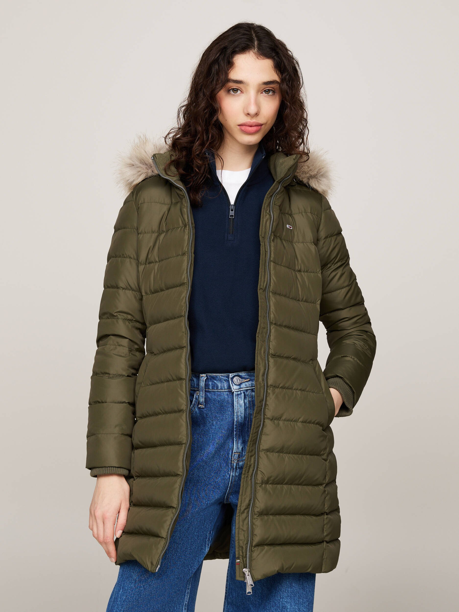 Tommy Jeans De puf geacă | Slim Fit