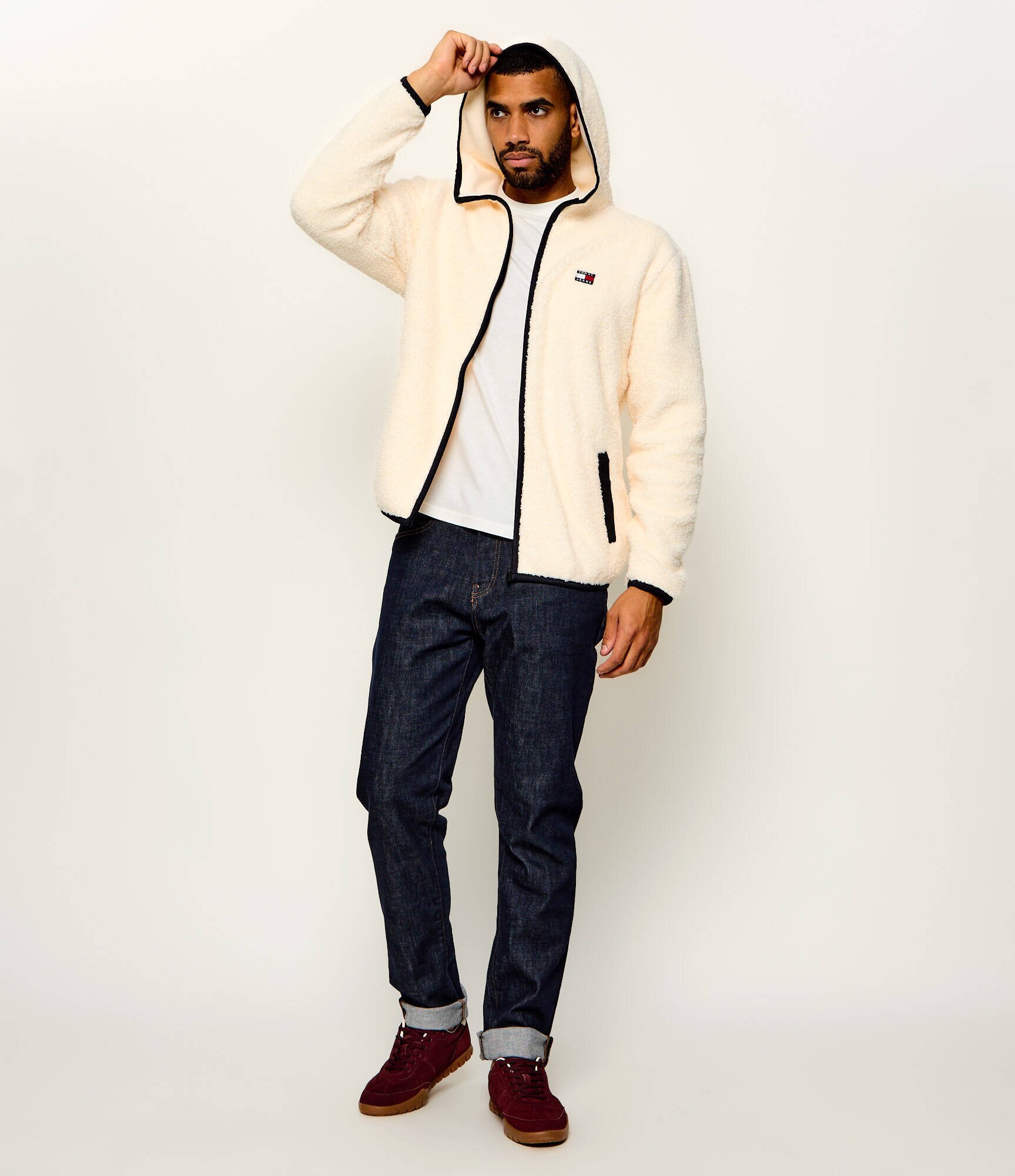 Tommy Jeans Din fleece bluza | regular fit
