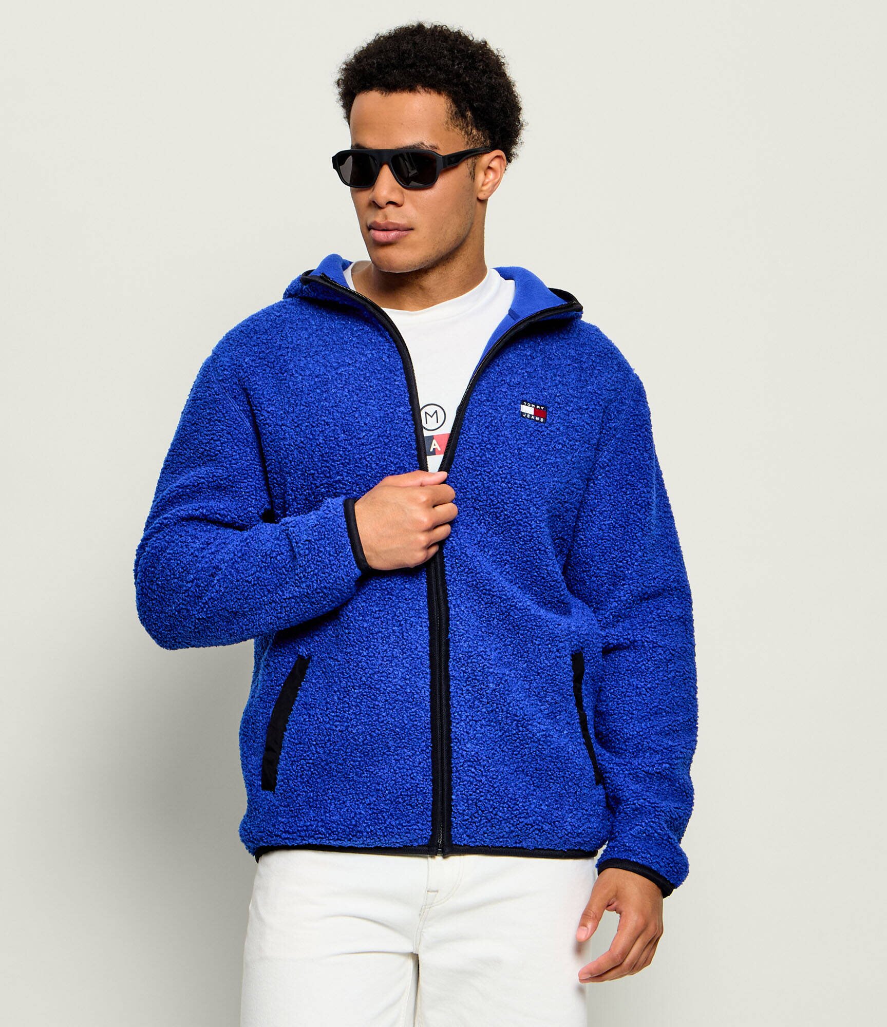 Tommy Jeans Din fleece bluza | regular fit