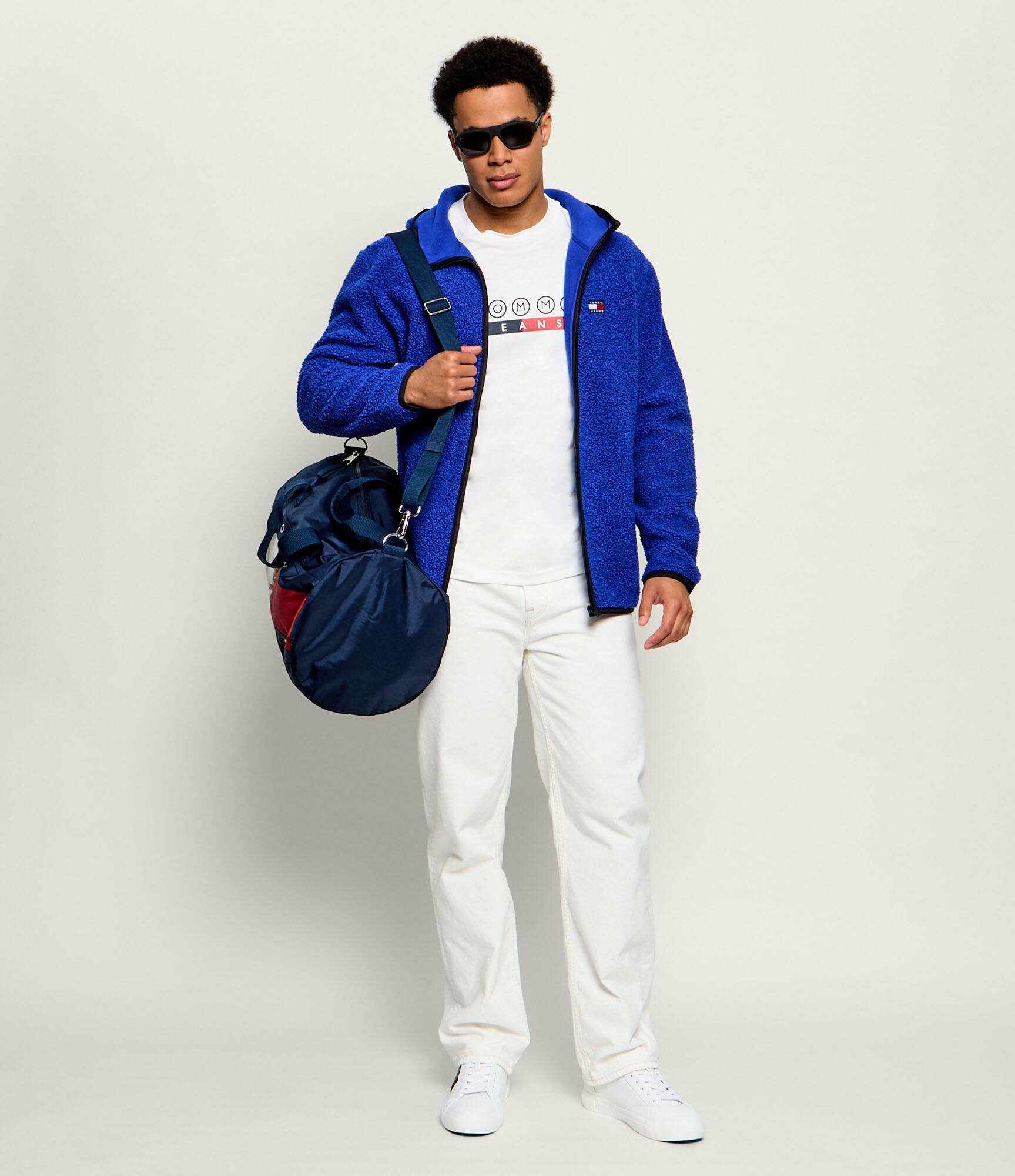Tommy Jeans Din fleece bluza | regular fit