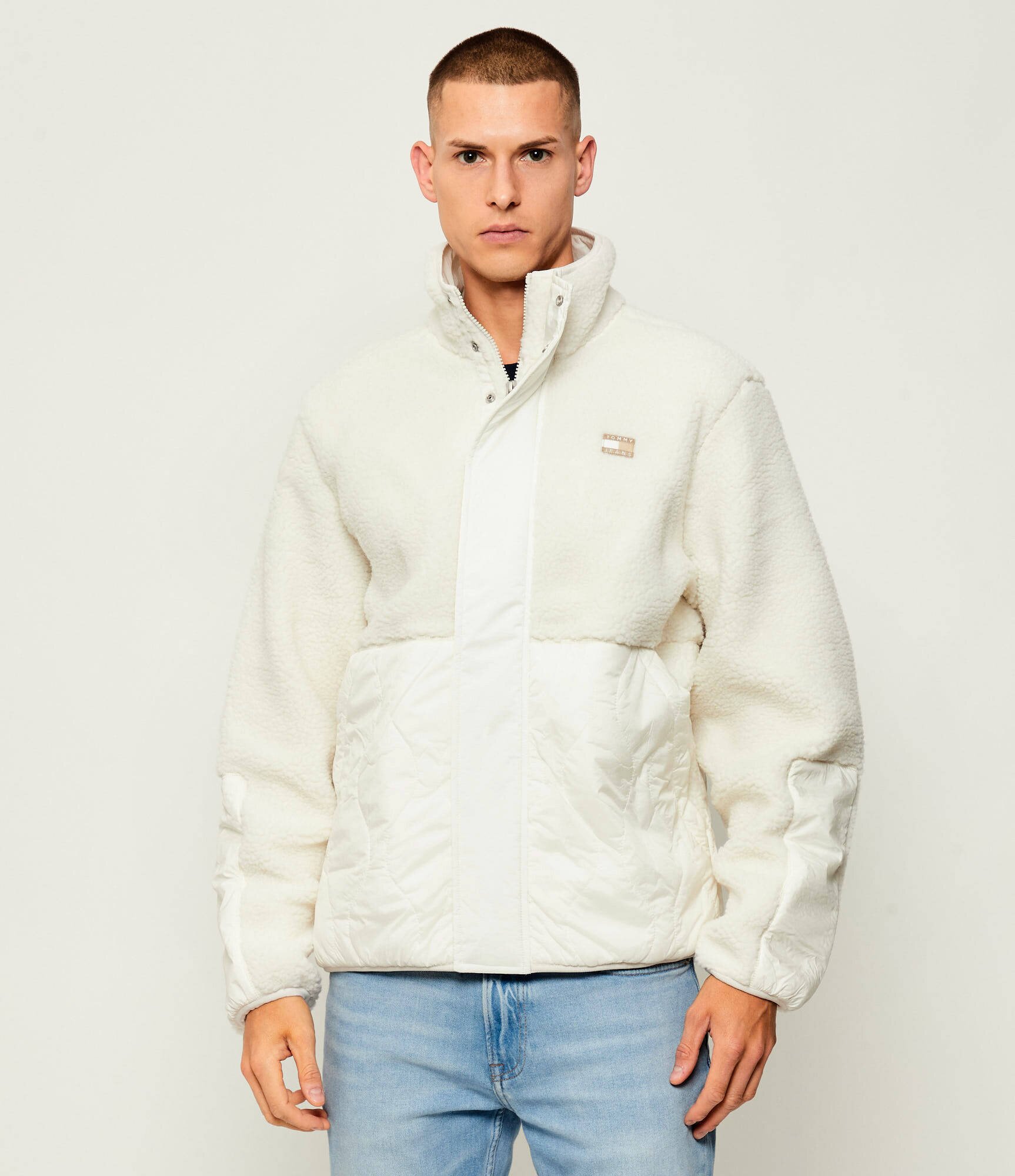 Tommy Jeans Din fleece geacă | Loose fit