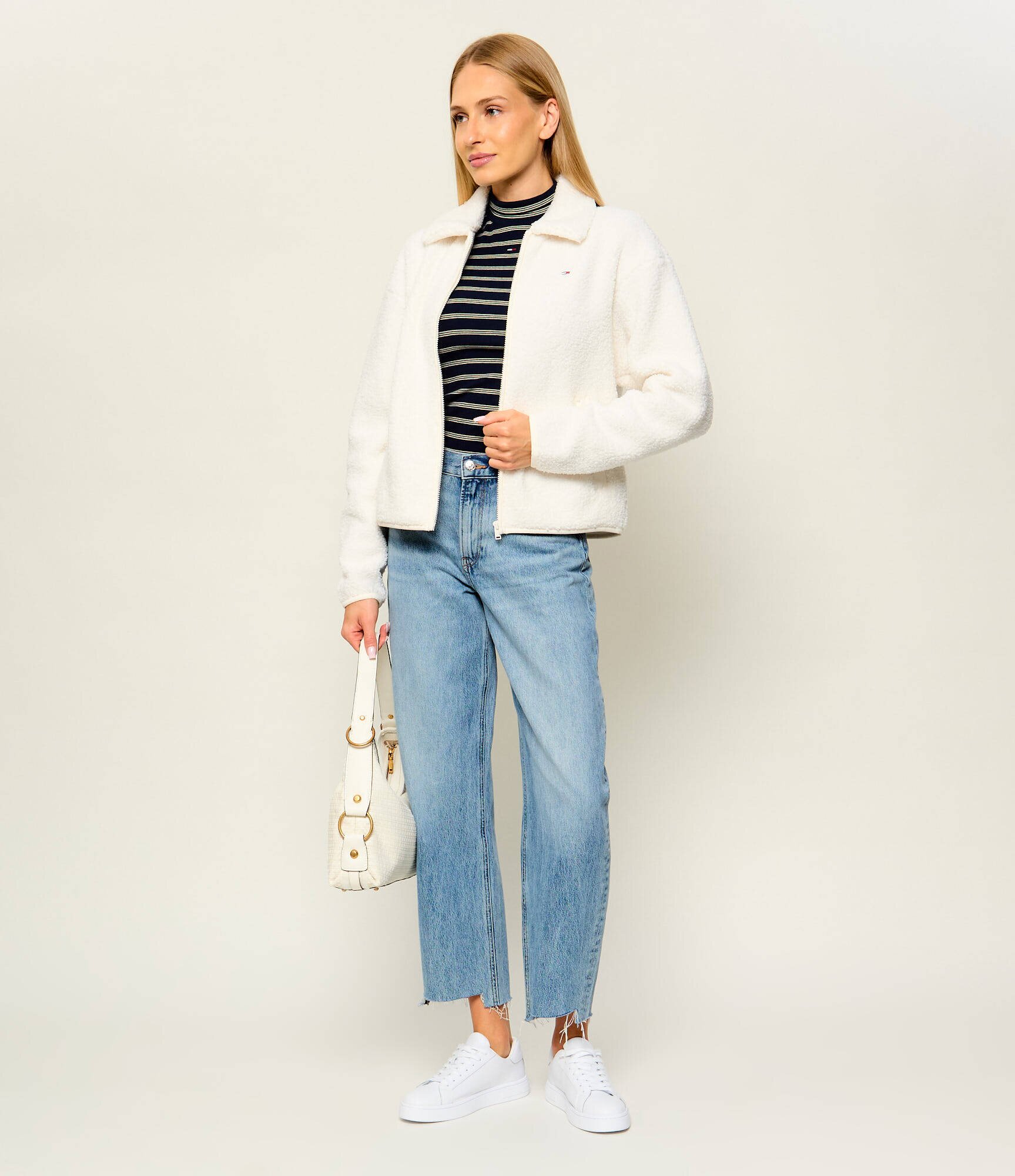 Tommy Jeans Din fleece kurtka | regular fit