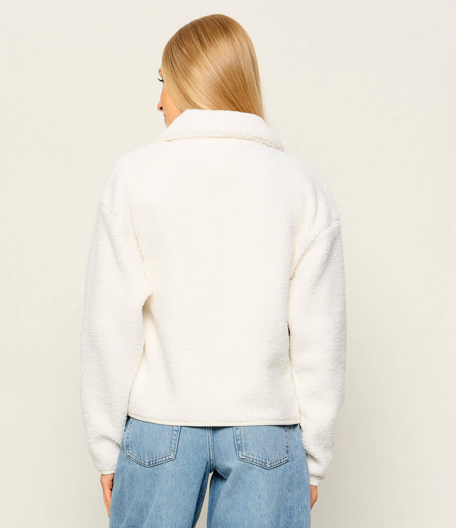 Tommy Jeans Din fleece kurtka | regular fit