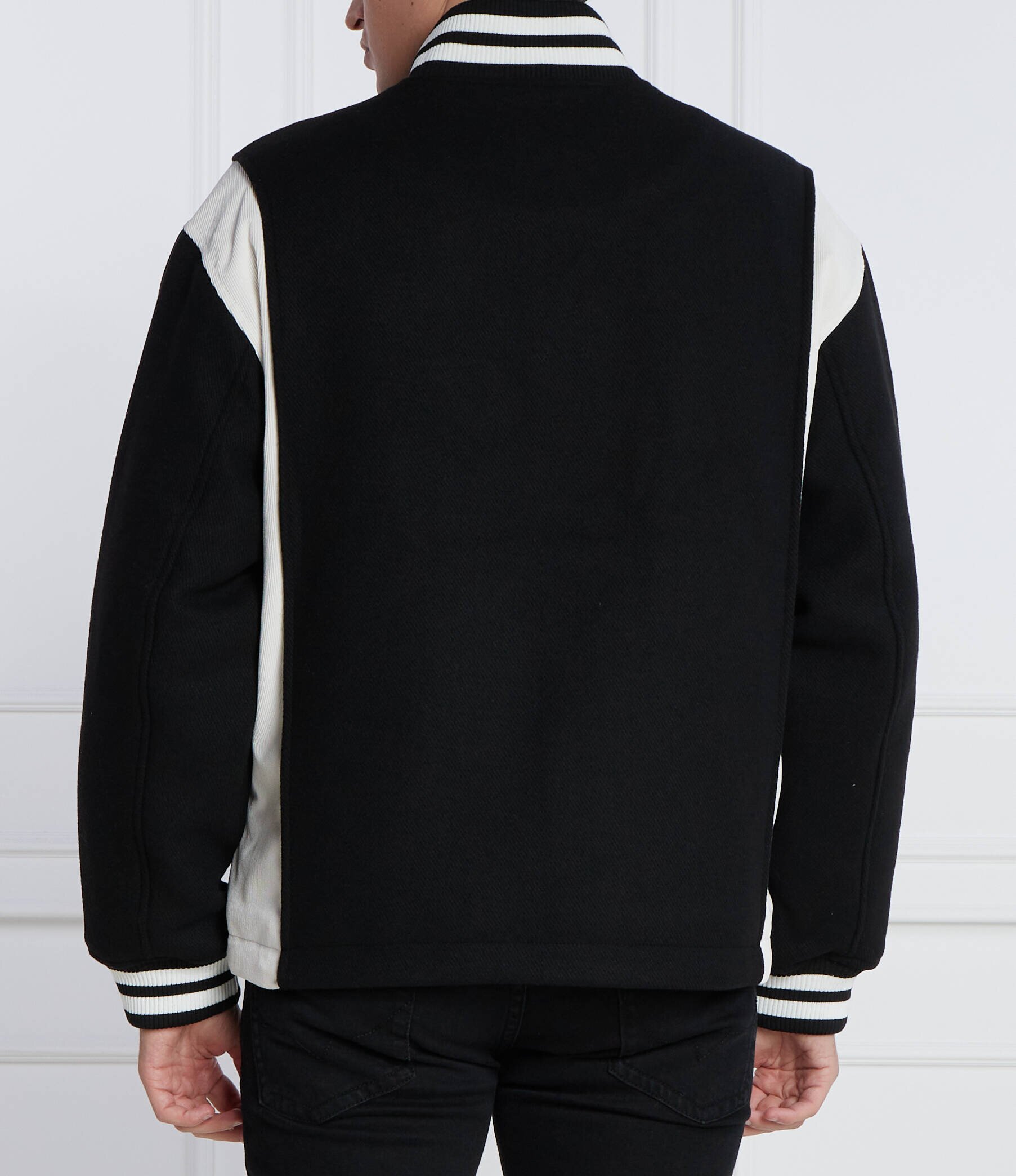 Tommy Jeans Geacă bomber TJM LETTERMAN | Oversize fit