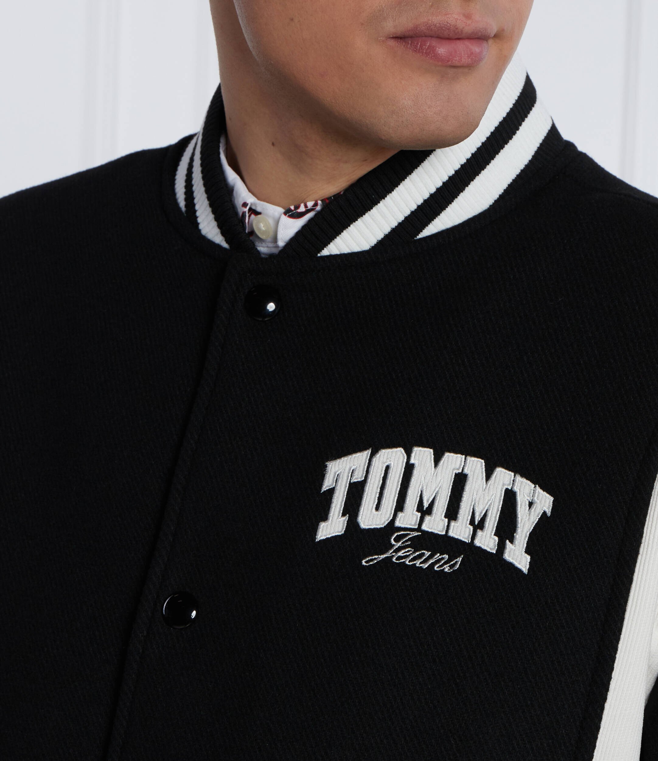 Tommy Jeans Geacă bomber TJM LETTERMAN | Oversize fit