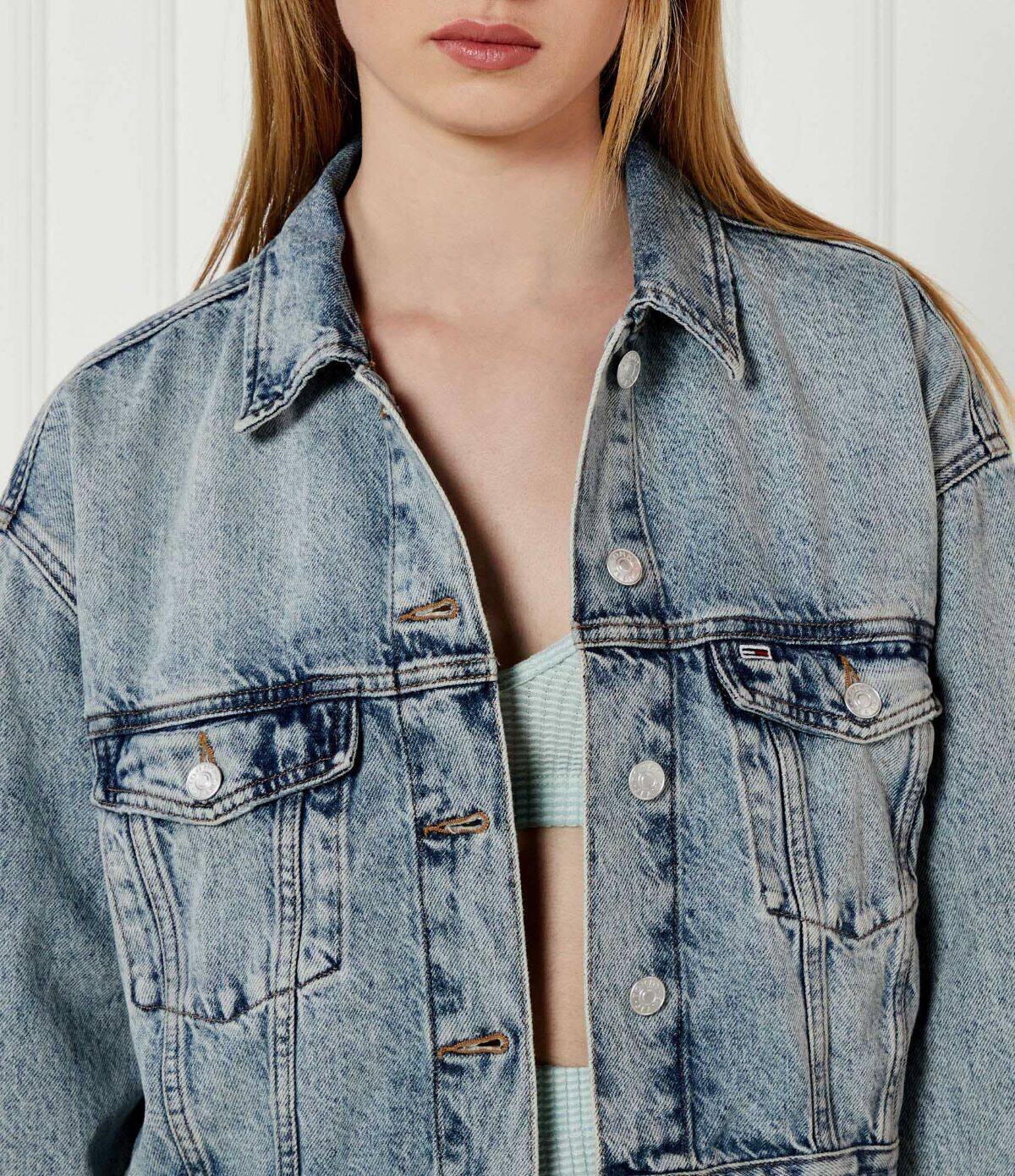 Tommy Jeans Geacă de blug BI6012 | Oversize fit
