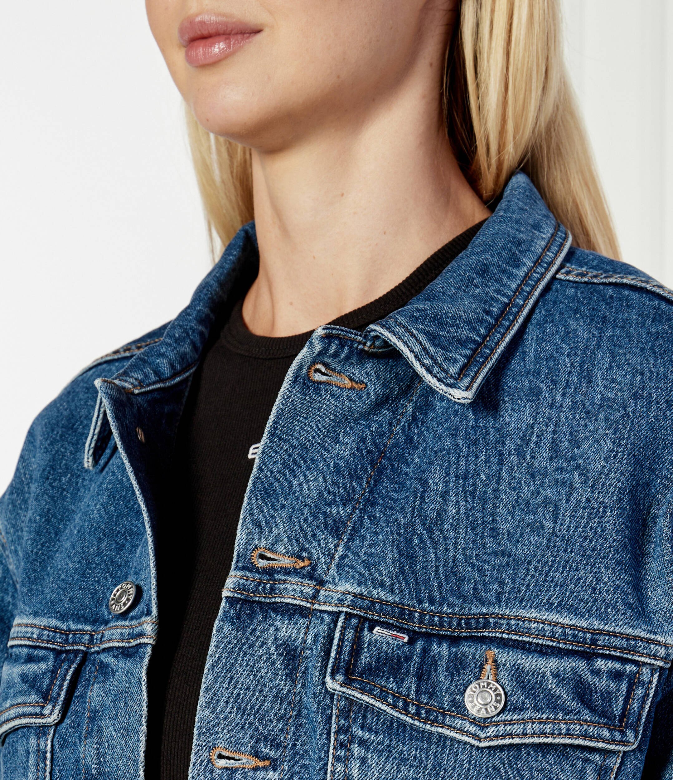 Tommy Jeans Geacă de blug CLAIRE | Cropped Fit
