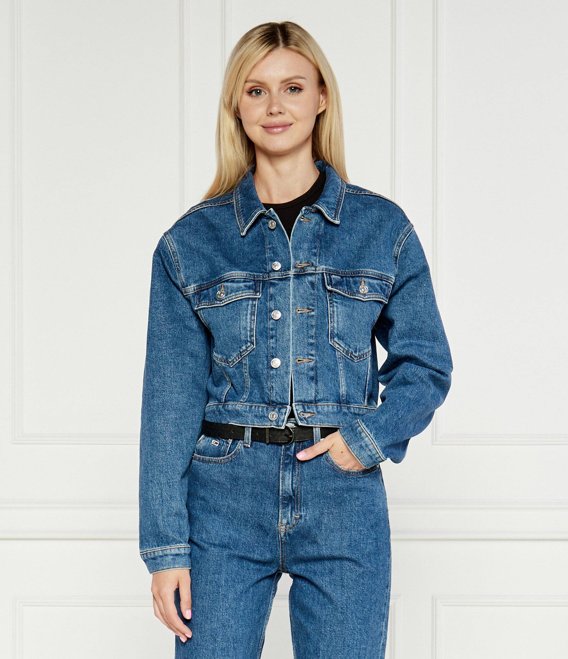 Tommy Jeans Geacă de blug CLAIRE | Cropped Fit