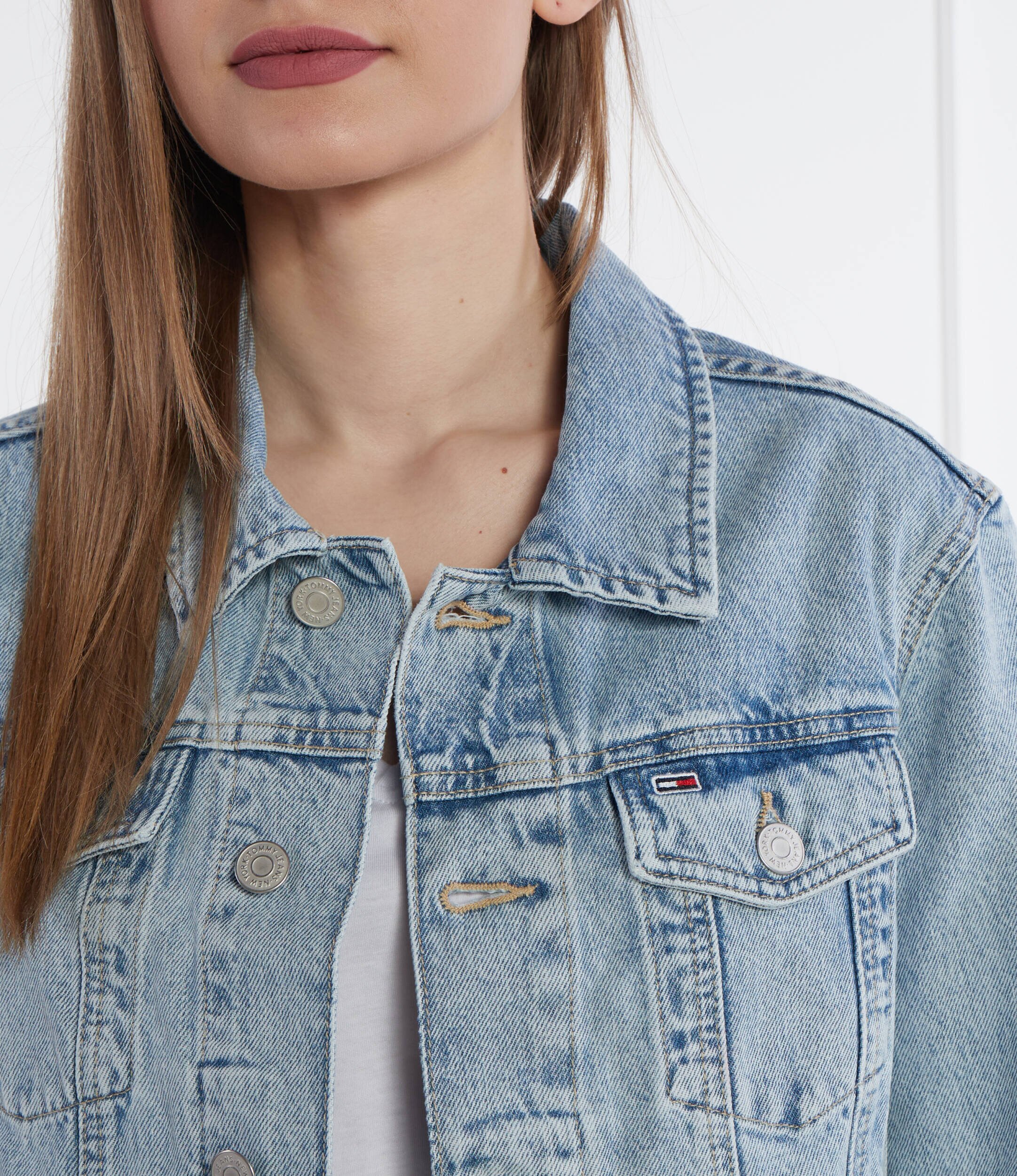 Tommy Jeans Geacă de blug | Slim Fit
