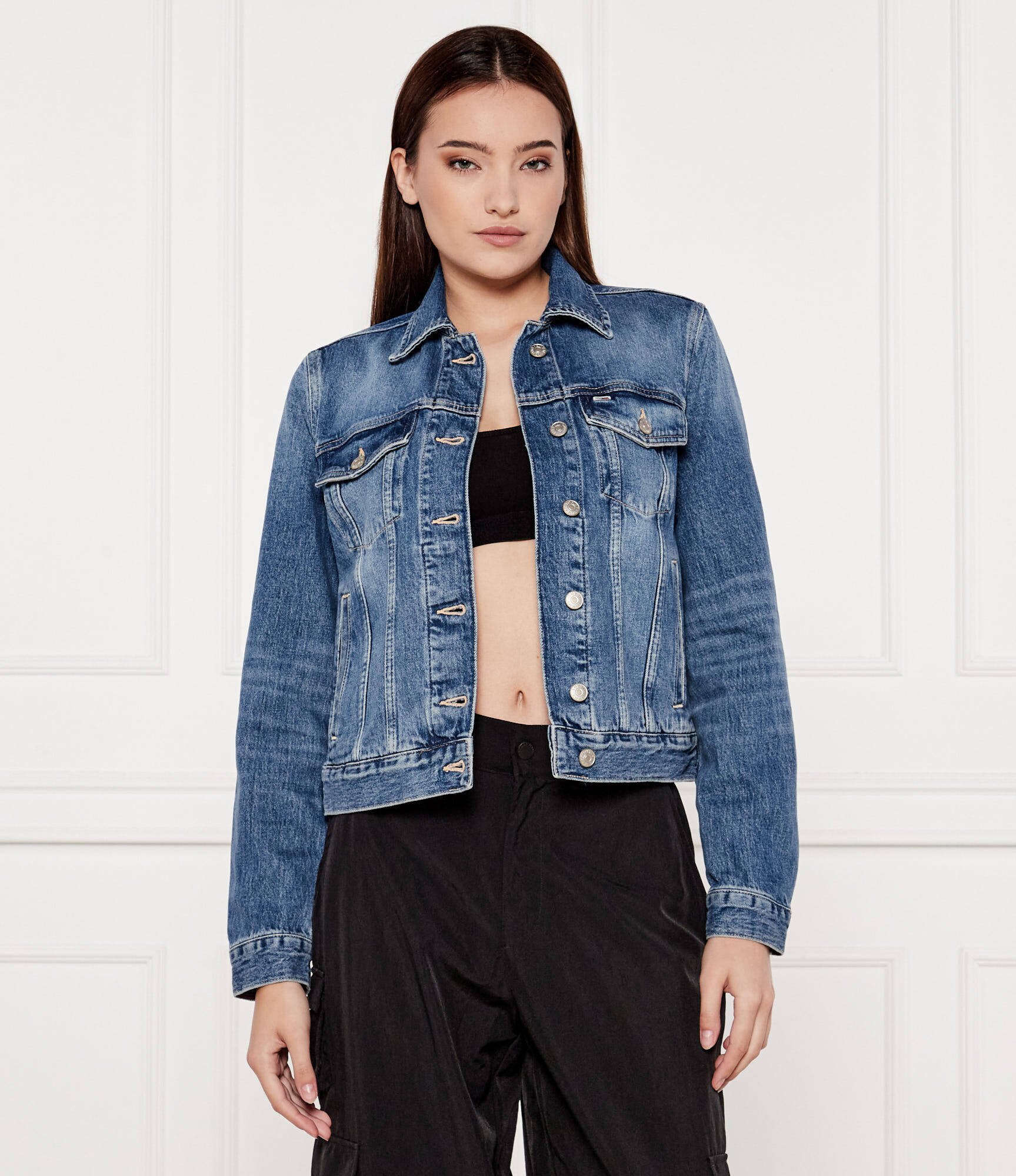 Tommy Jeans Geacă de blug TRUCKER | Regular Fit