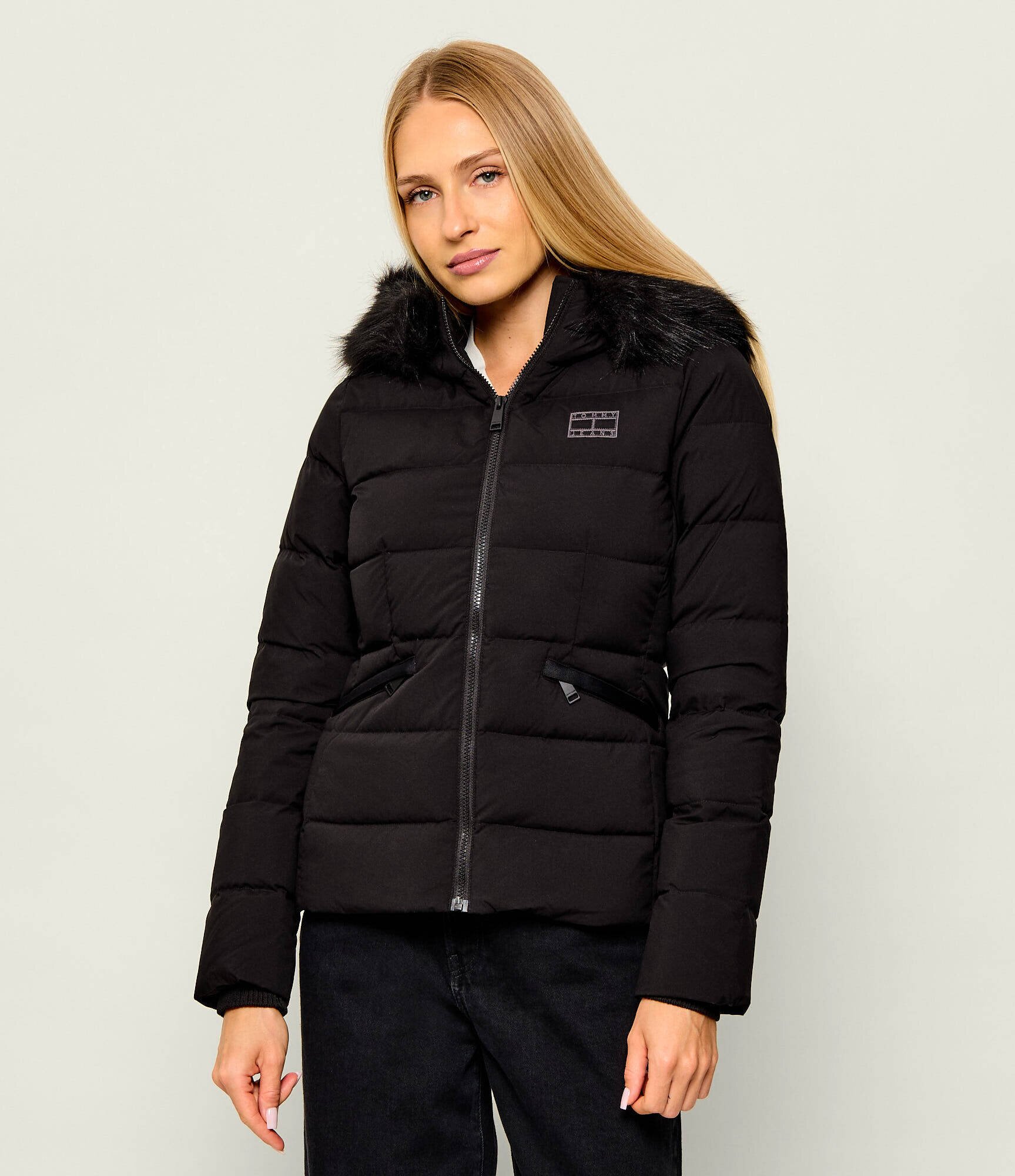 Tommy Jeans Geacă de puf | Slim Fit