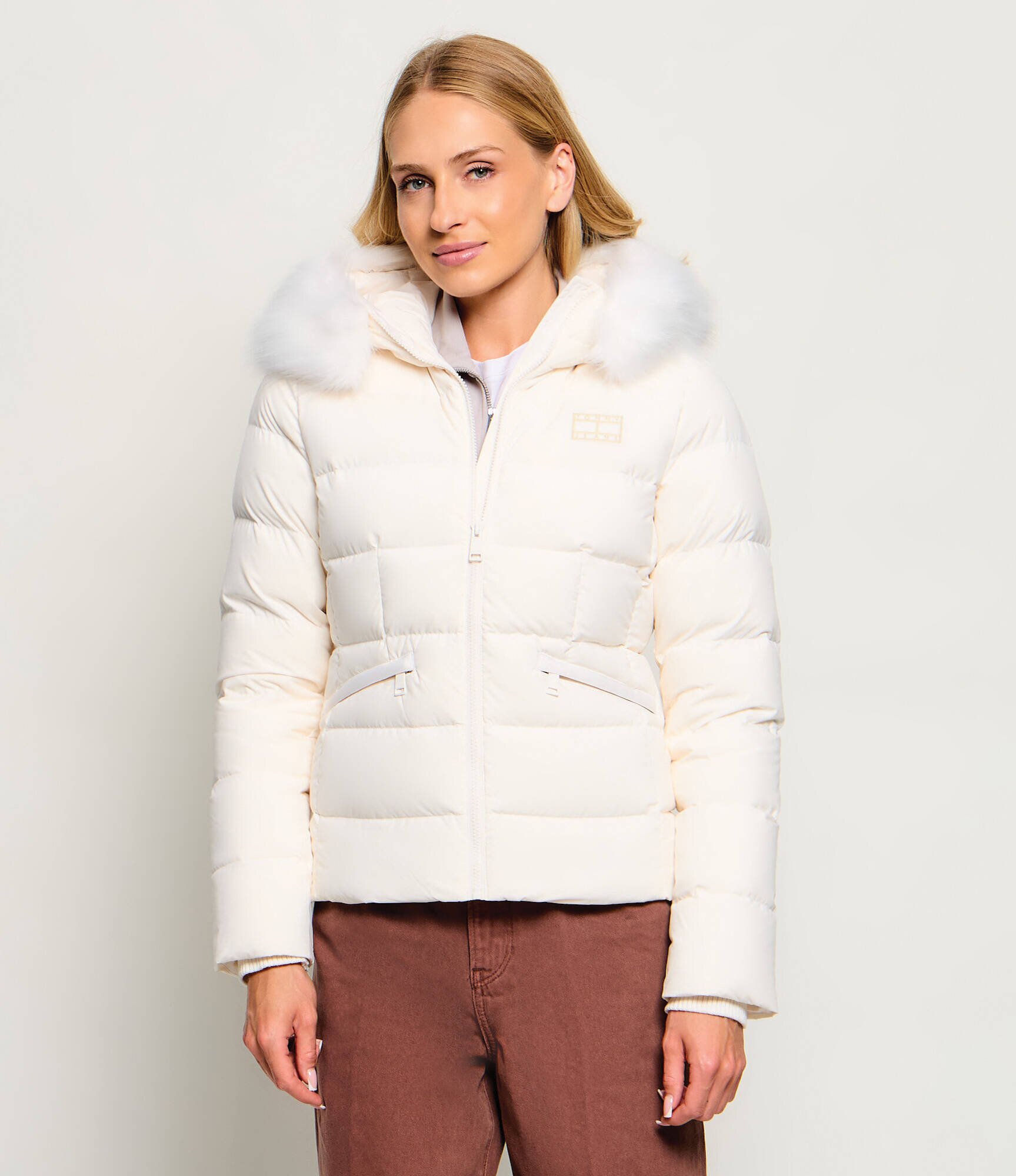Tommy Jeans Geacă de puf | Slim Fit
