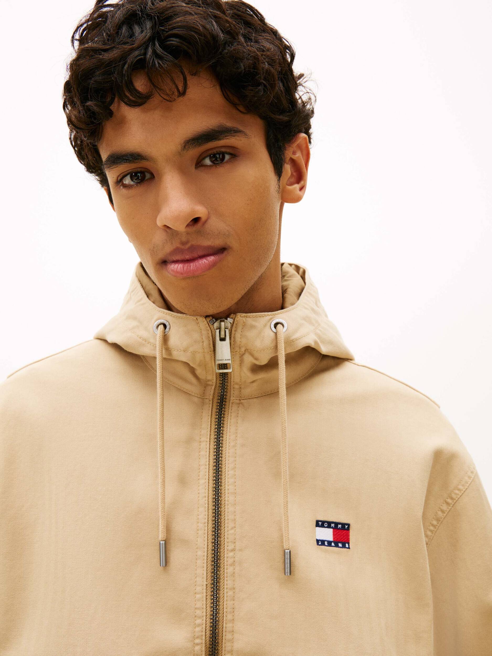 Tommy Jeans Geacă HERRINGBONE | Loose fit