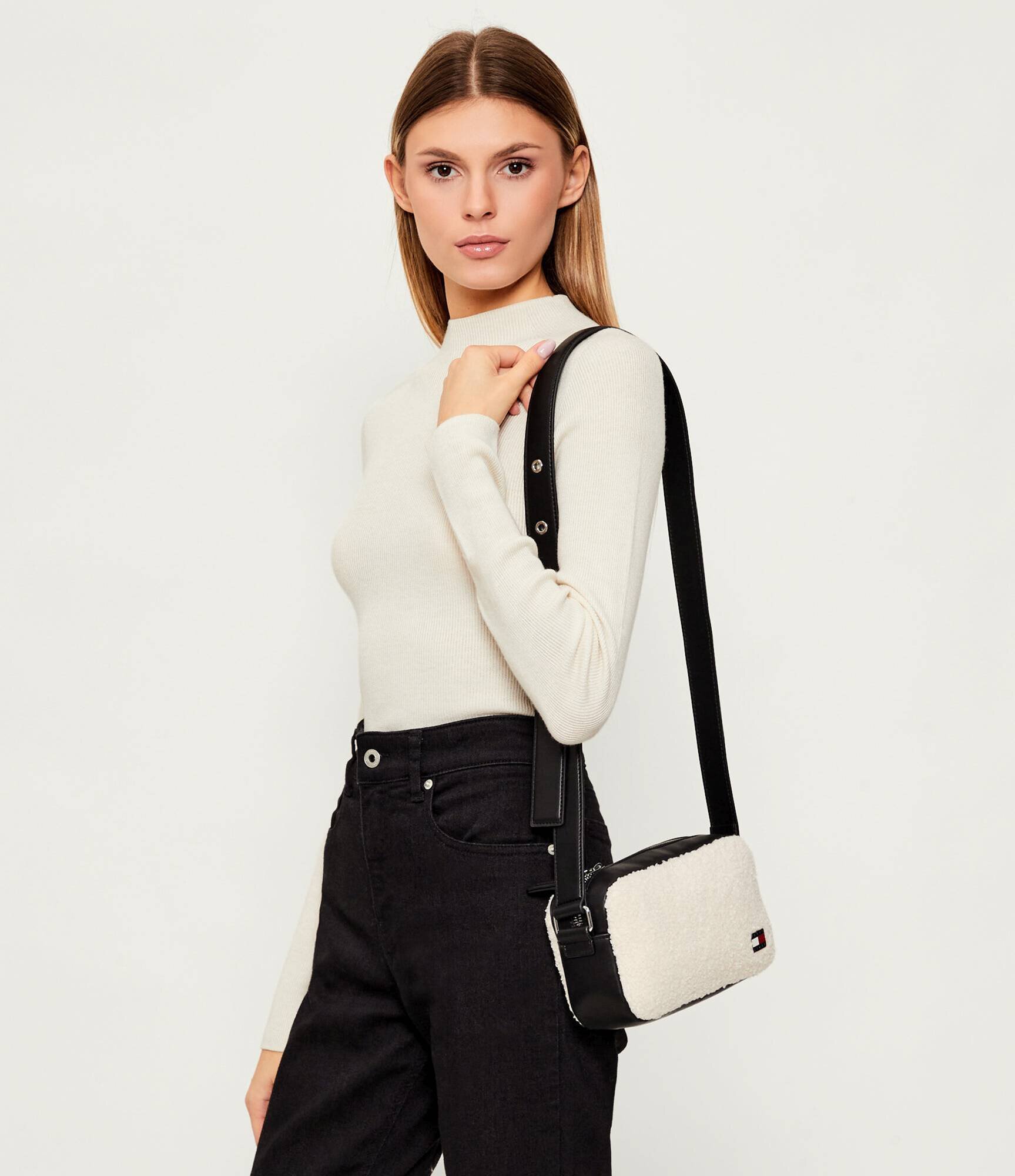 Tommy Jeans Geantă poștaș | shearling