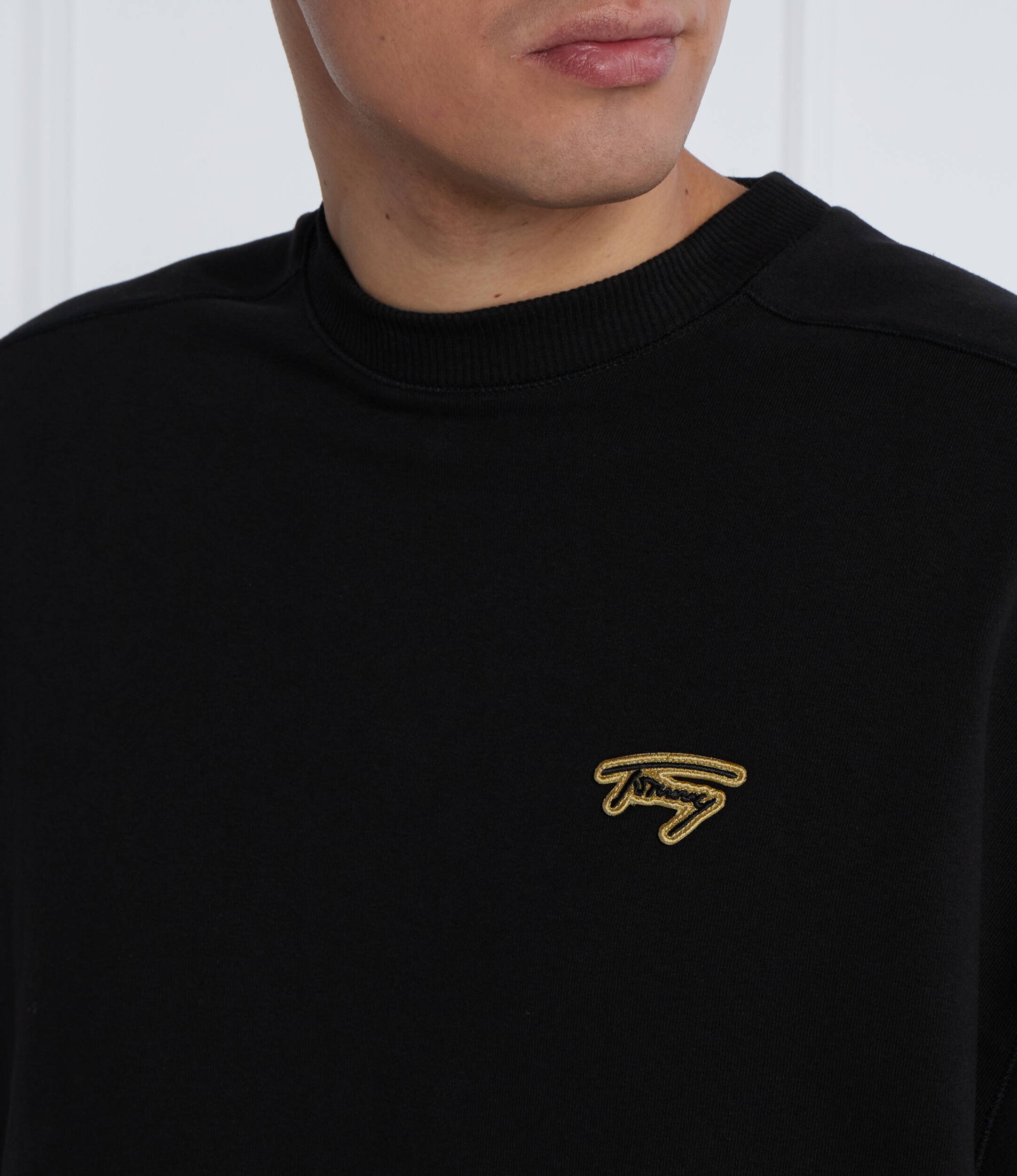 Tommy Jeans Hanorac BOXY SIGNATURE CREW | Regular Fit