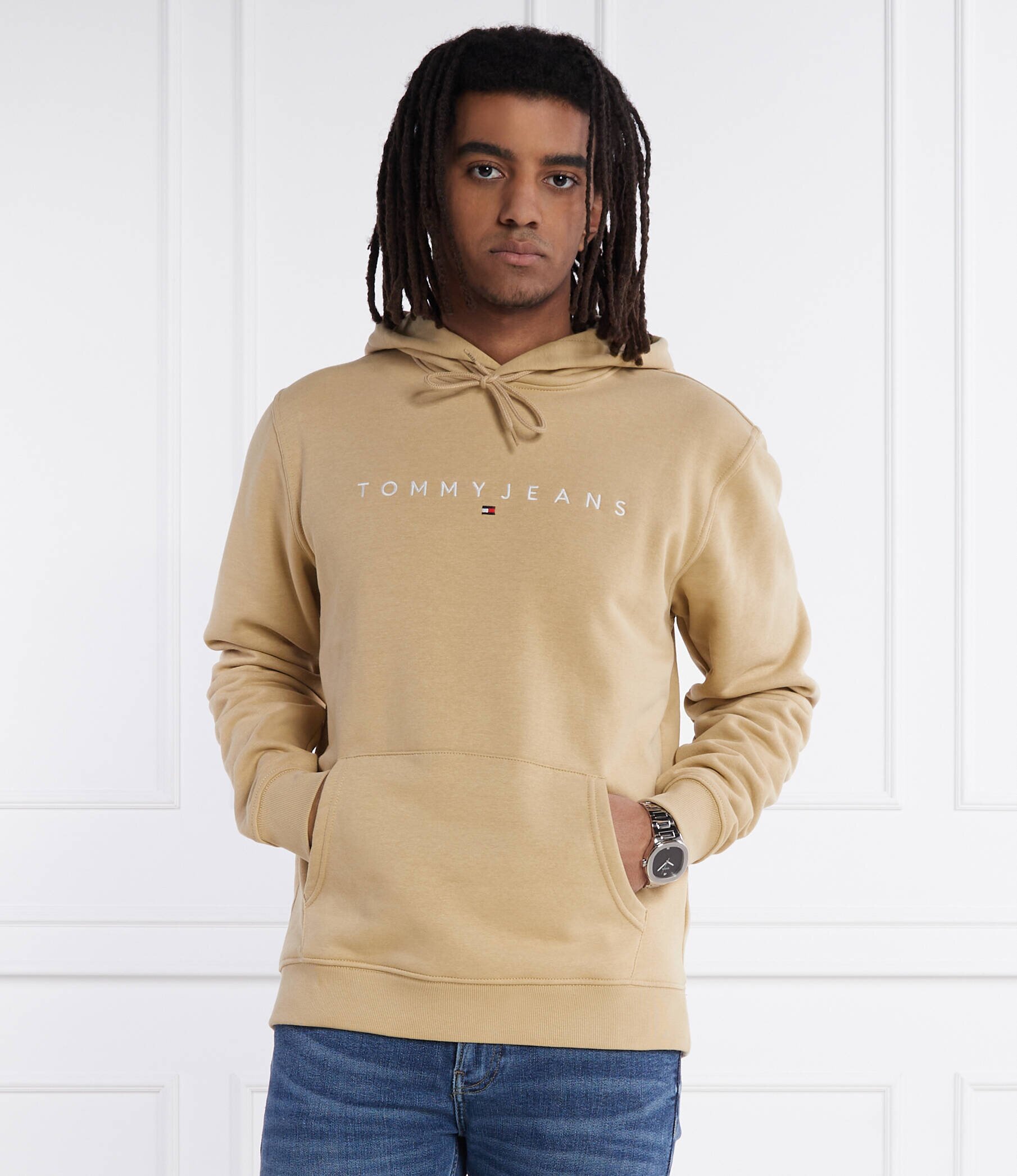 Tommy Jeans Hanorac LINEAR LOGO HOODIE EXT | Regular Fit