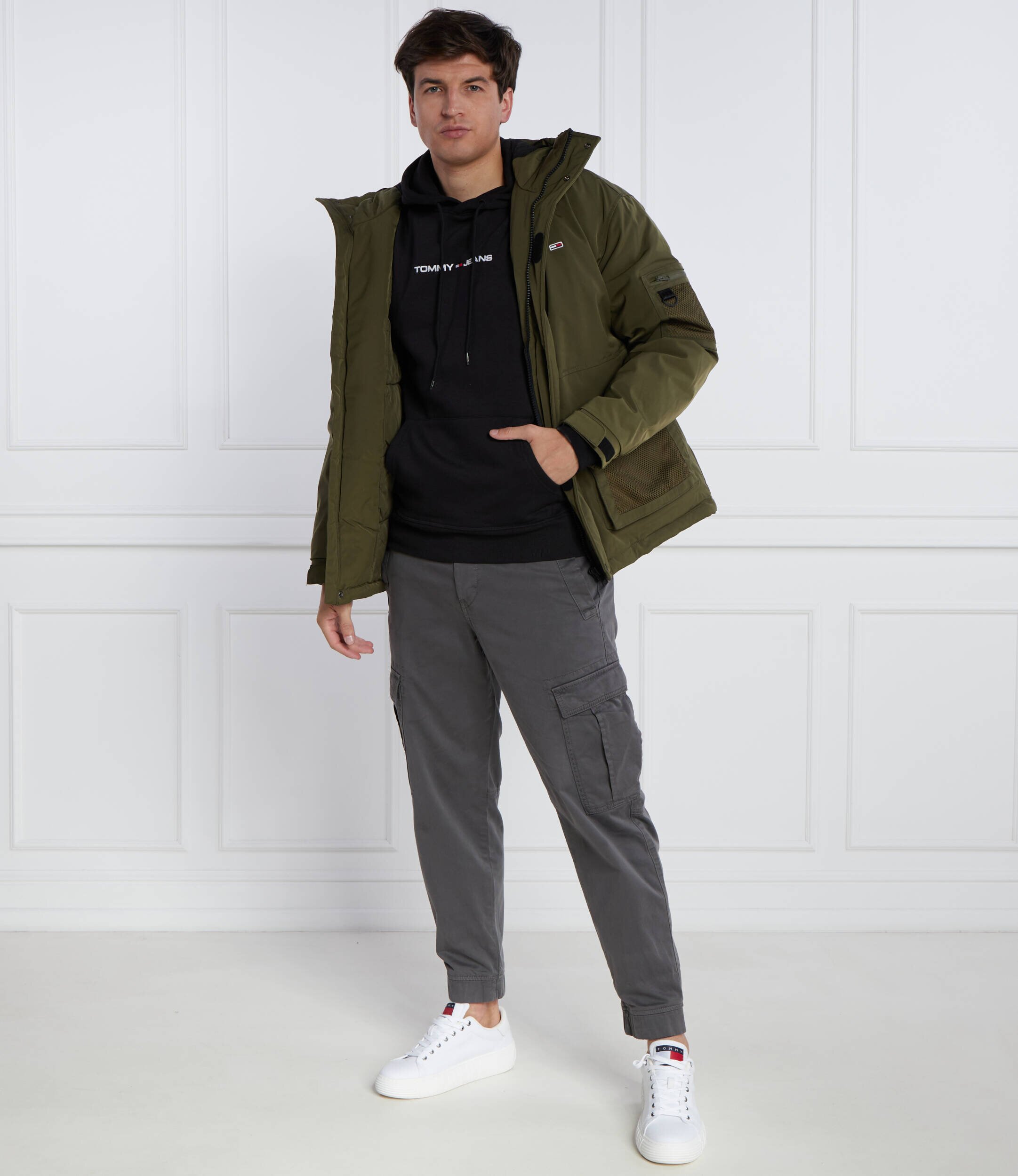 Tommy Jeans Hanorac LINEAR | Regular Fit