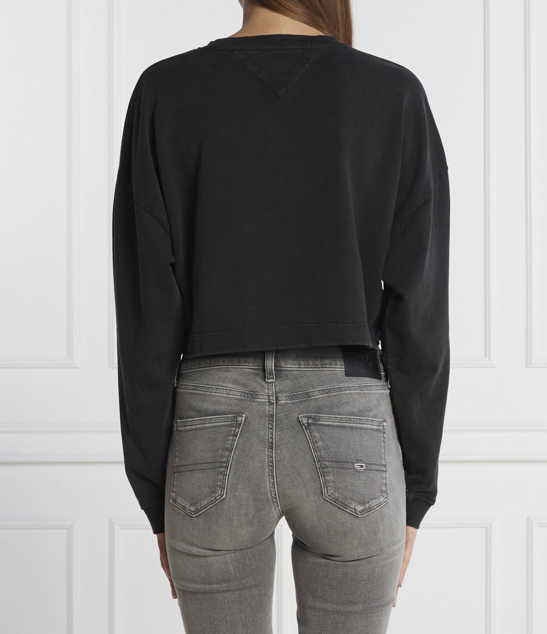 Tommy Jeans Hanorac LUXE VARSITY CREW | Cropped Fit