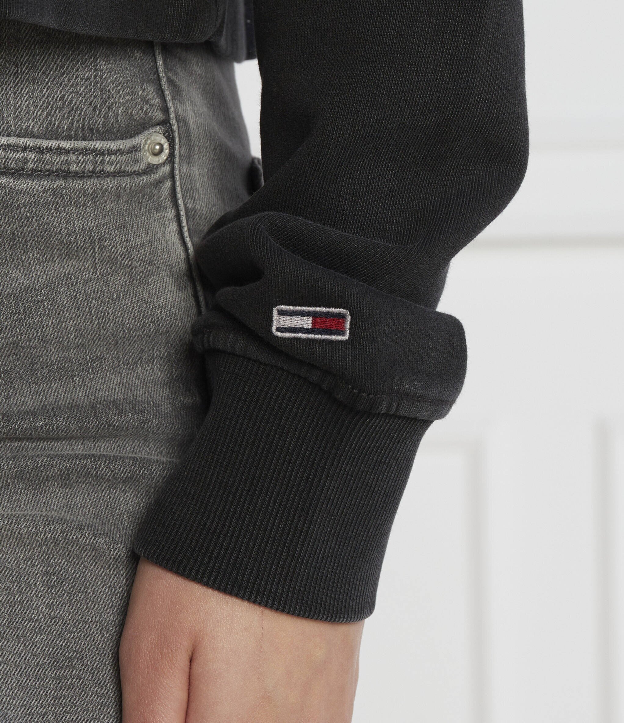 Tommy Jeans Hanorac LUXE VARSITY CREW | Cropped Fit