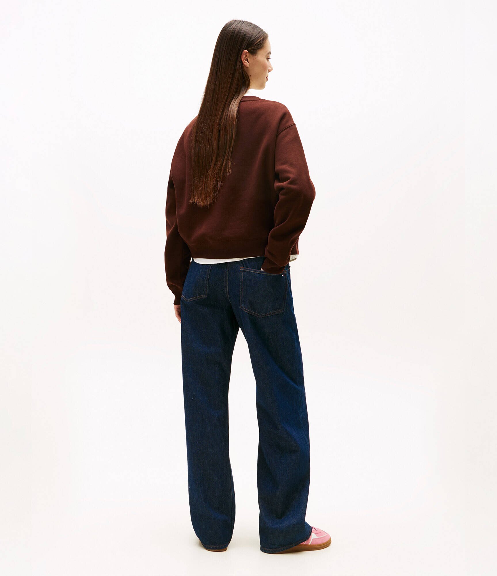 Tommy Jeans Hanorac Silver Script | Relaxed fit