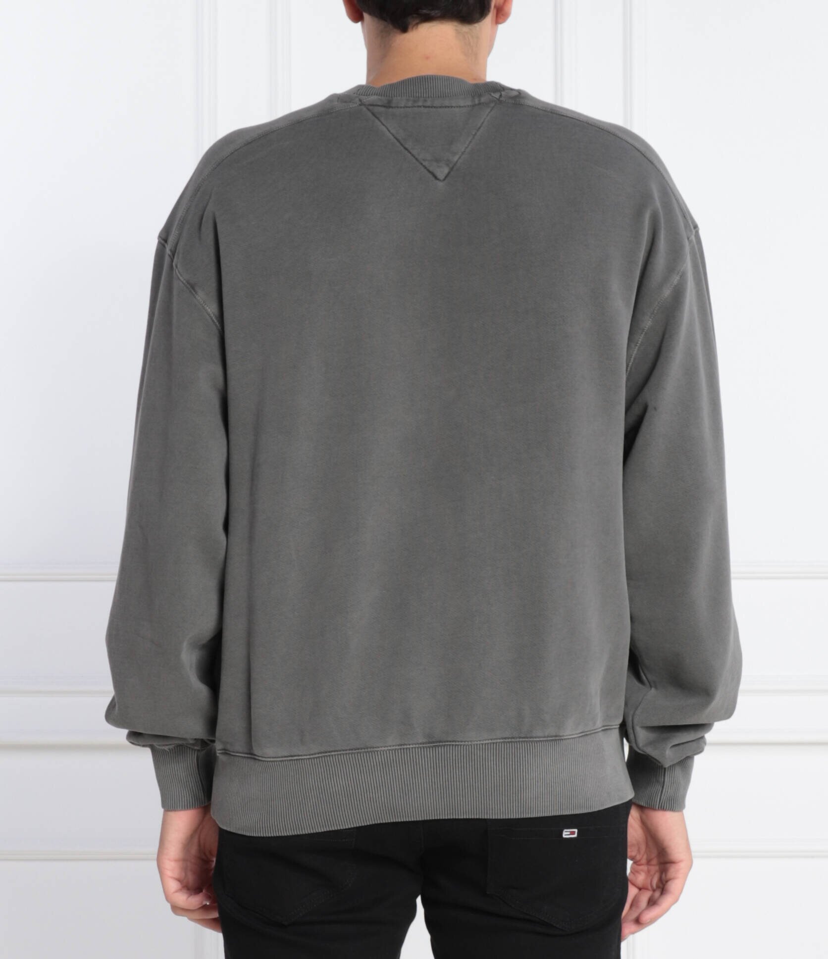 Tommy Jeans Hanorac TJM BOXY LUXE VARSITY CREW | Regular Fit