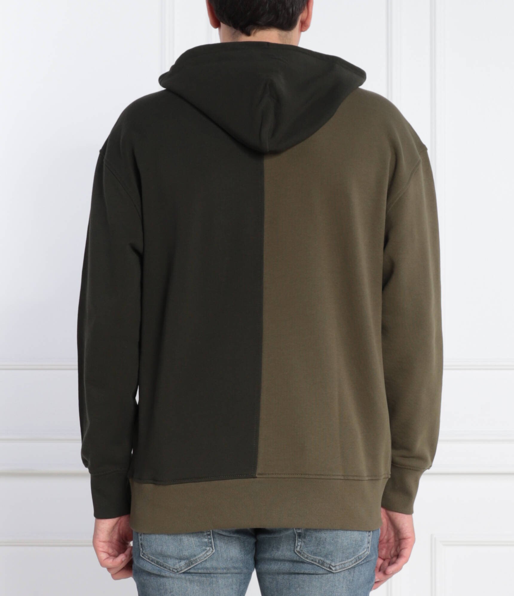 Tommy Jeans Hanorac TJM RLX VARSITY TWO-TONE HOODIE | Loose fit