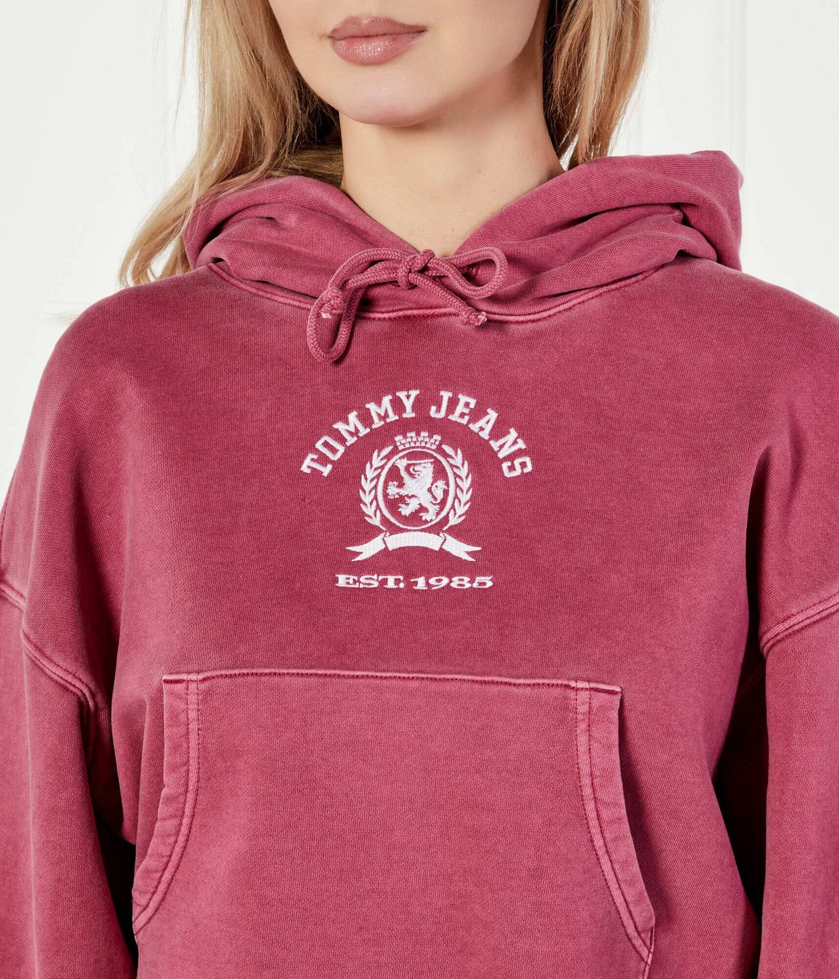 Tommy Jeans Hanorac VARSITY CREST | Cropped Fit