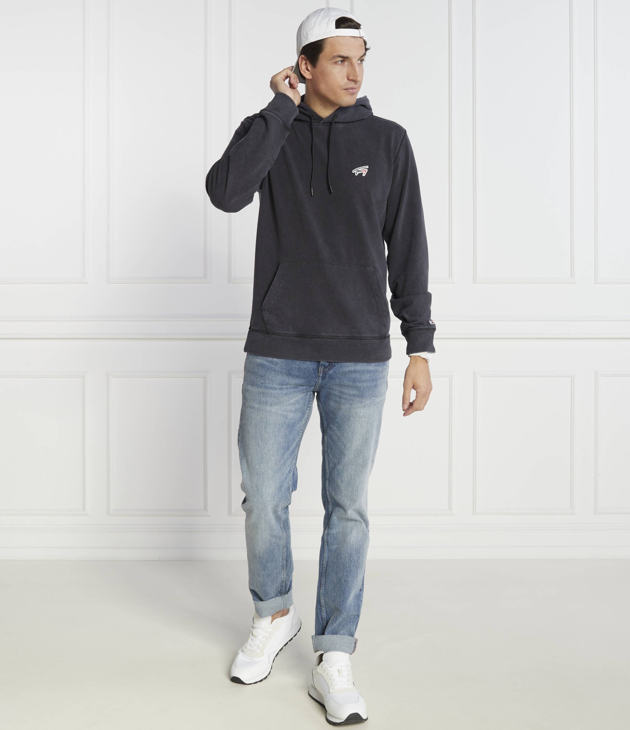 Tommy Jeans Hanorac WASHED SIGNATURE | Regular Fit
