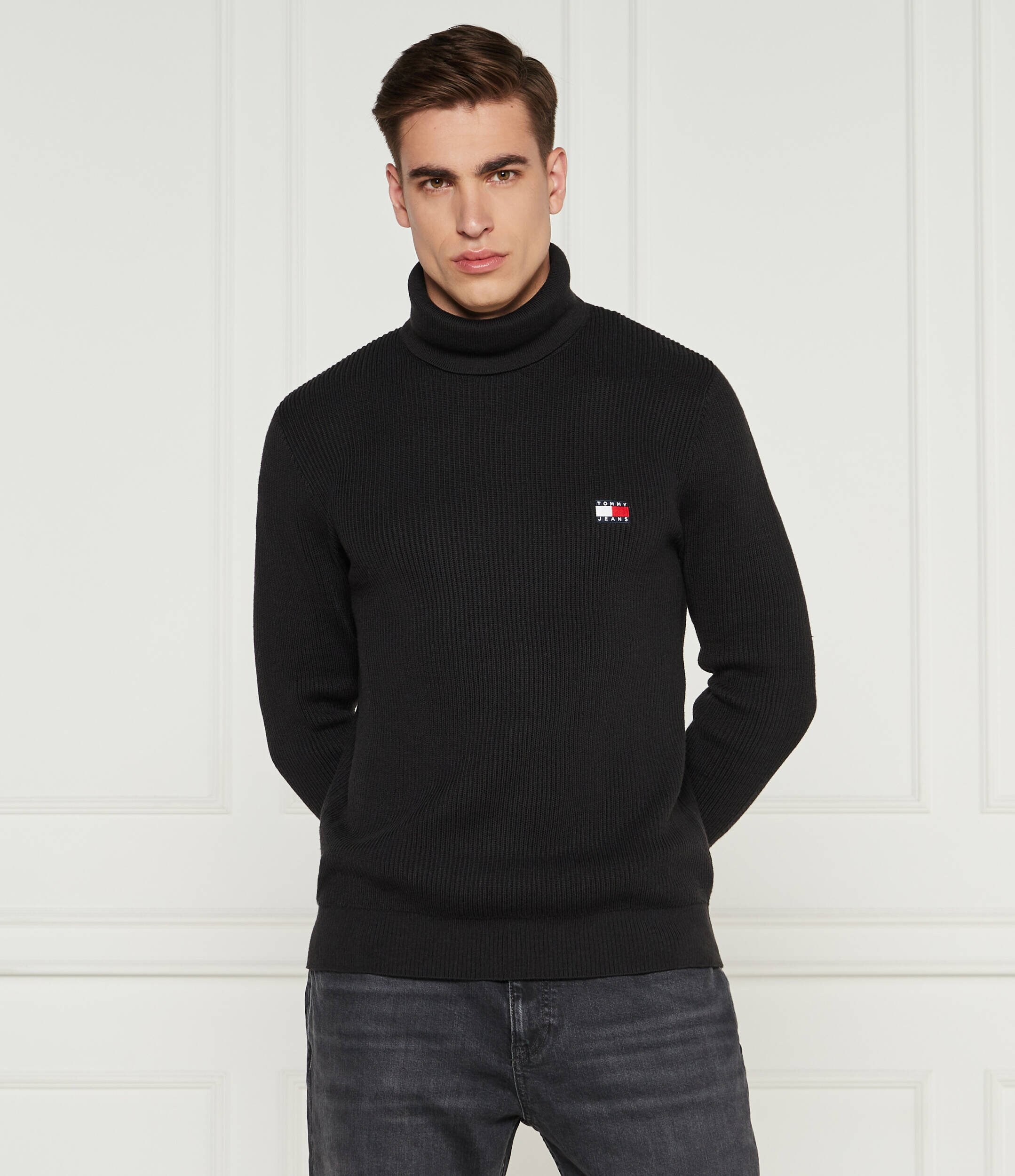 Tommy Jeans Maletă | Slim Fit cu adaos de lână